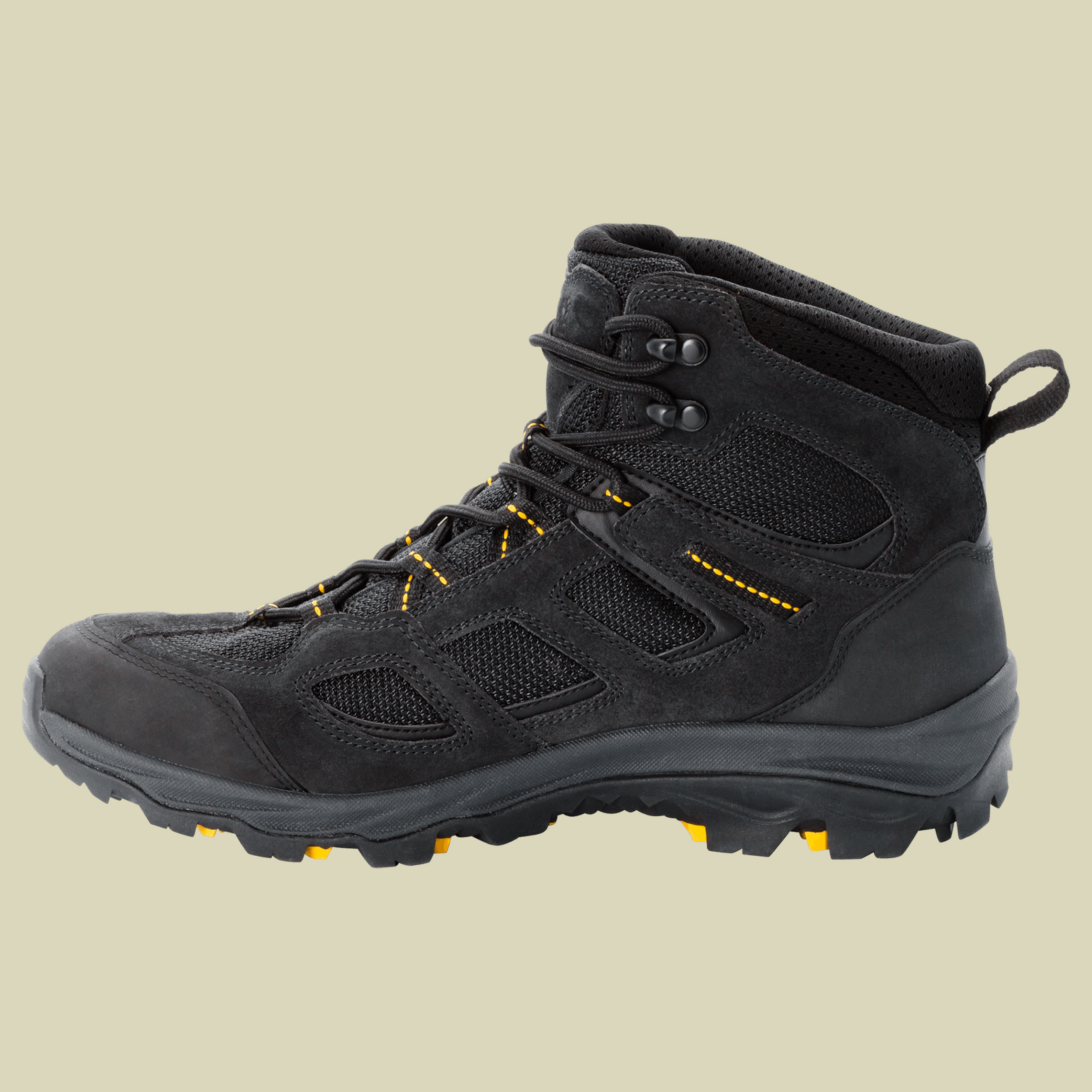 Vojo 3 Texapore Mid Men Größe 42,5 Farbe black/burly yellow XT