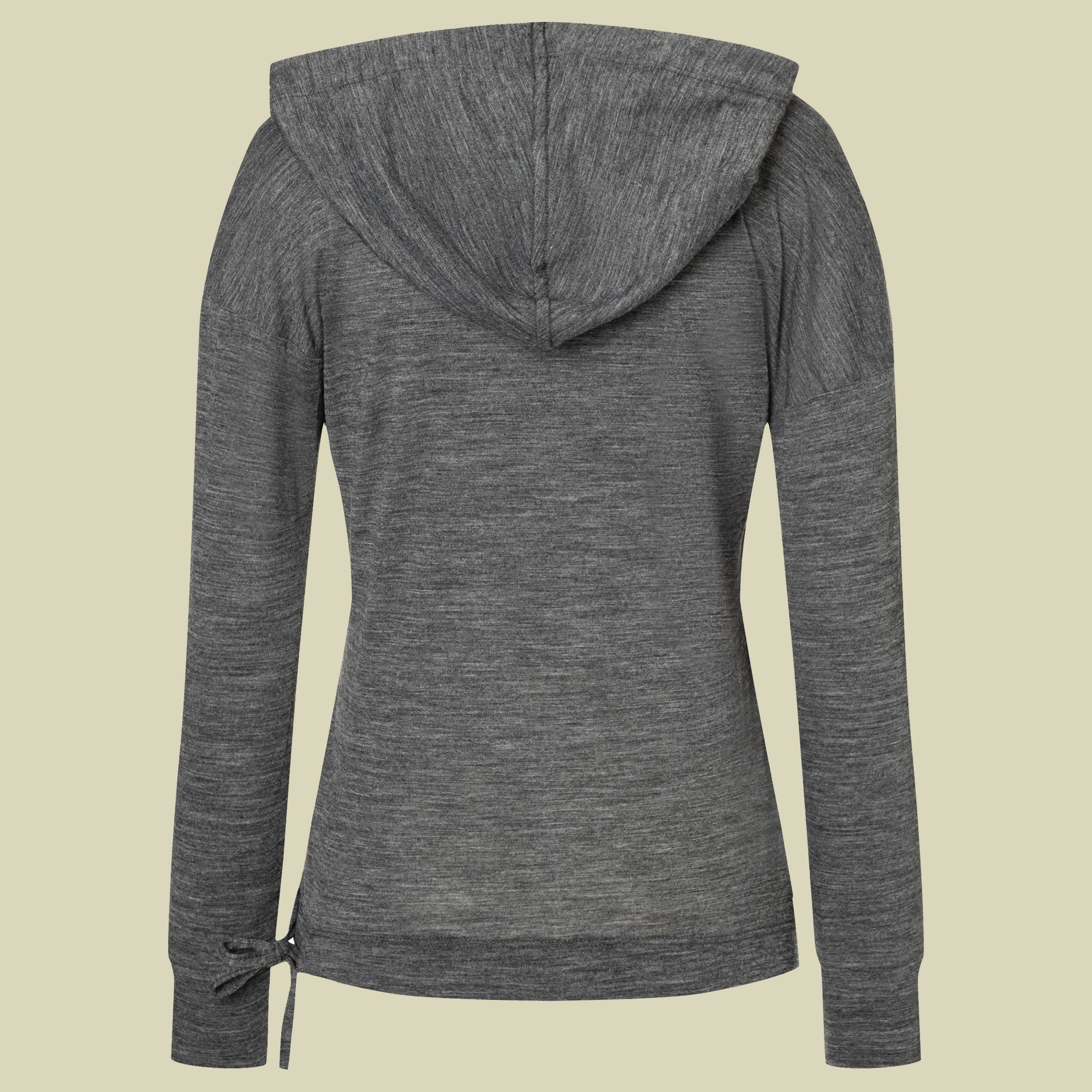 Funnel Hoodie Women Größe S Farbe caviar melange