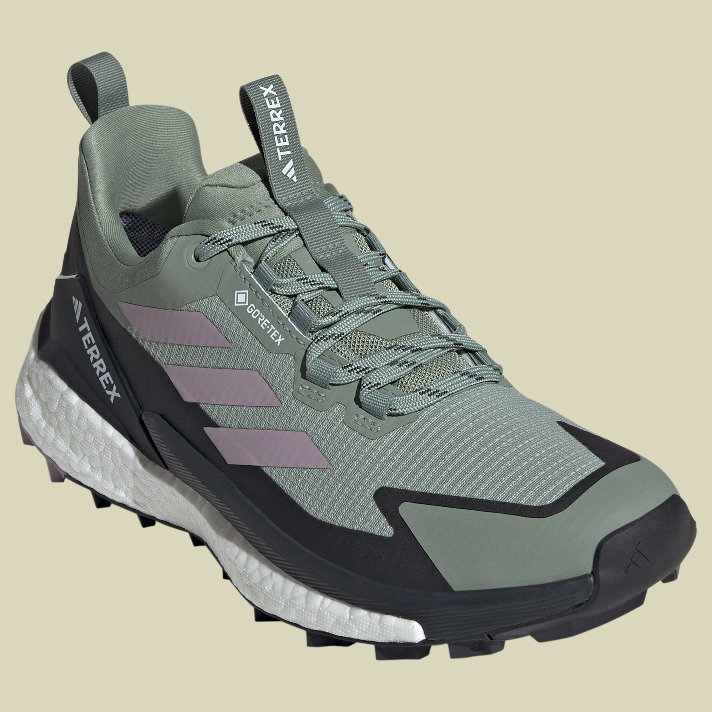 Terrex Free Hiker 2 Low GTX Women mehrfarbig UK 8,5 -silver green/preloved fig/carbon