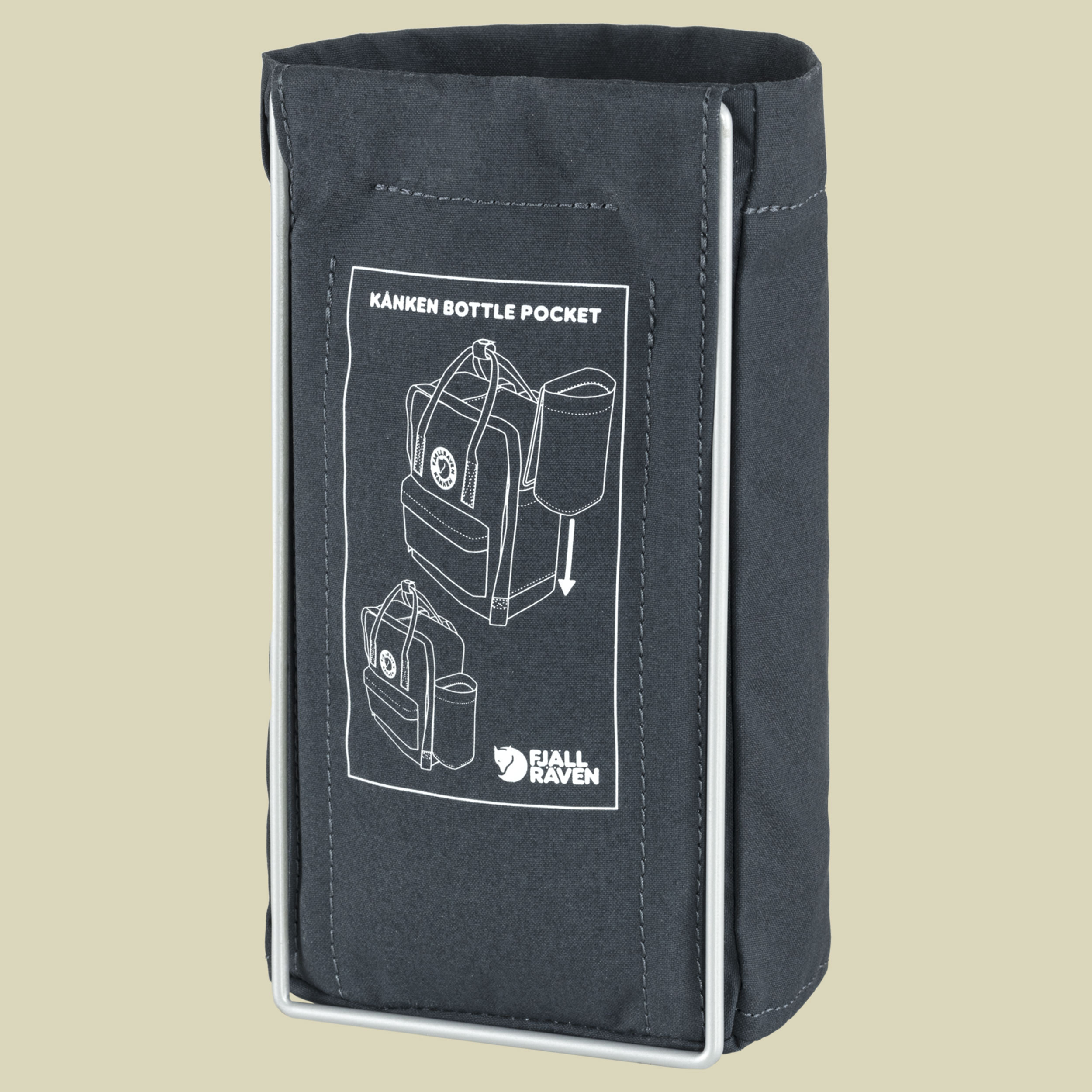 Kanken Bottle Pocket Größe one size Farbe navy