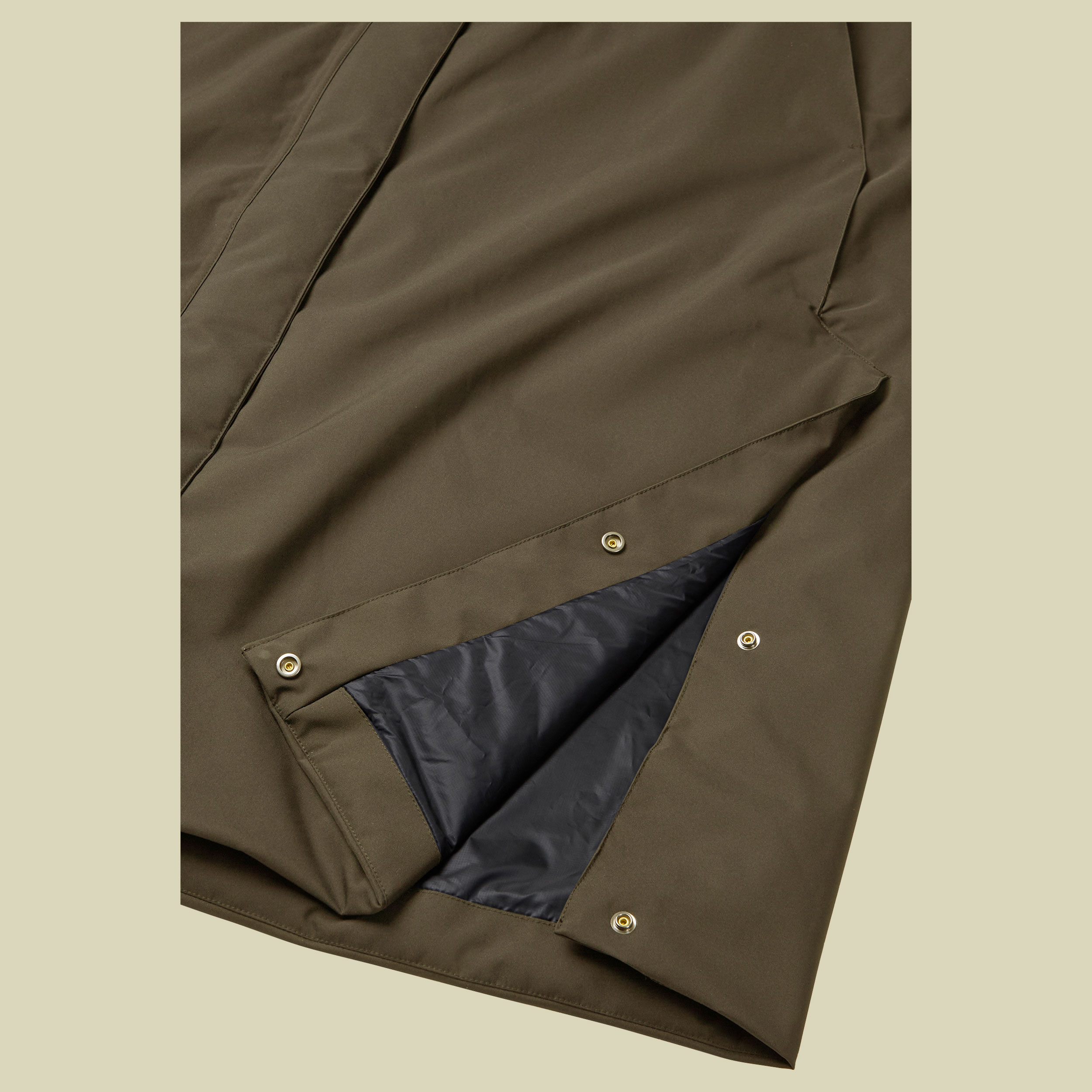 Mira W's Oversize Padded Coat L braun - capers
