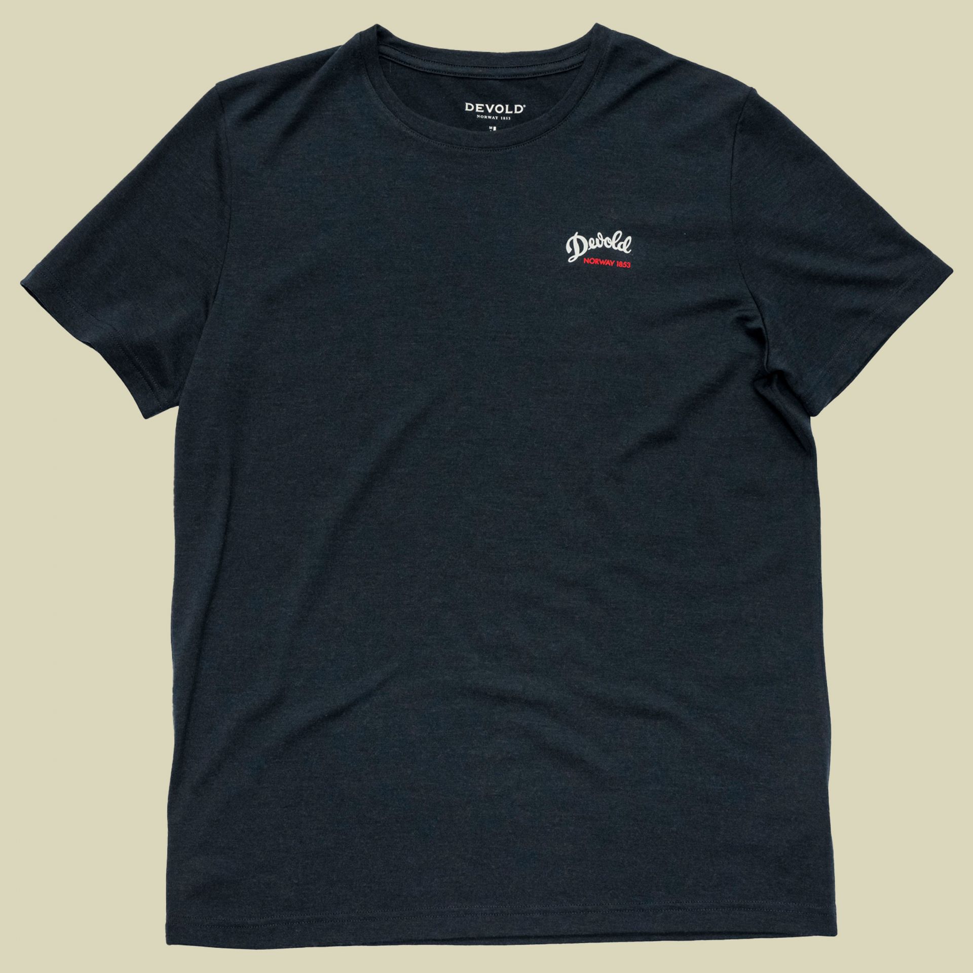 Classic Script Tee Man M schwarz - ink