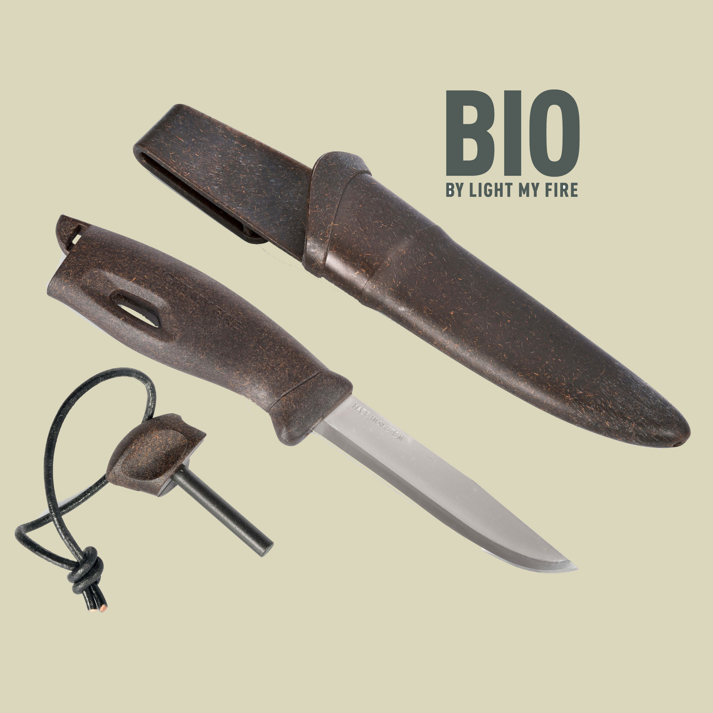 Swedish FireKnife BIO 2in1 Cocoshell