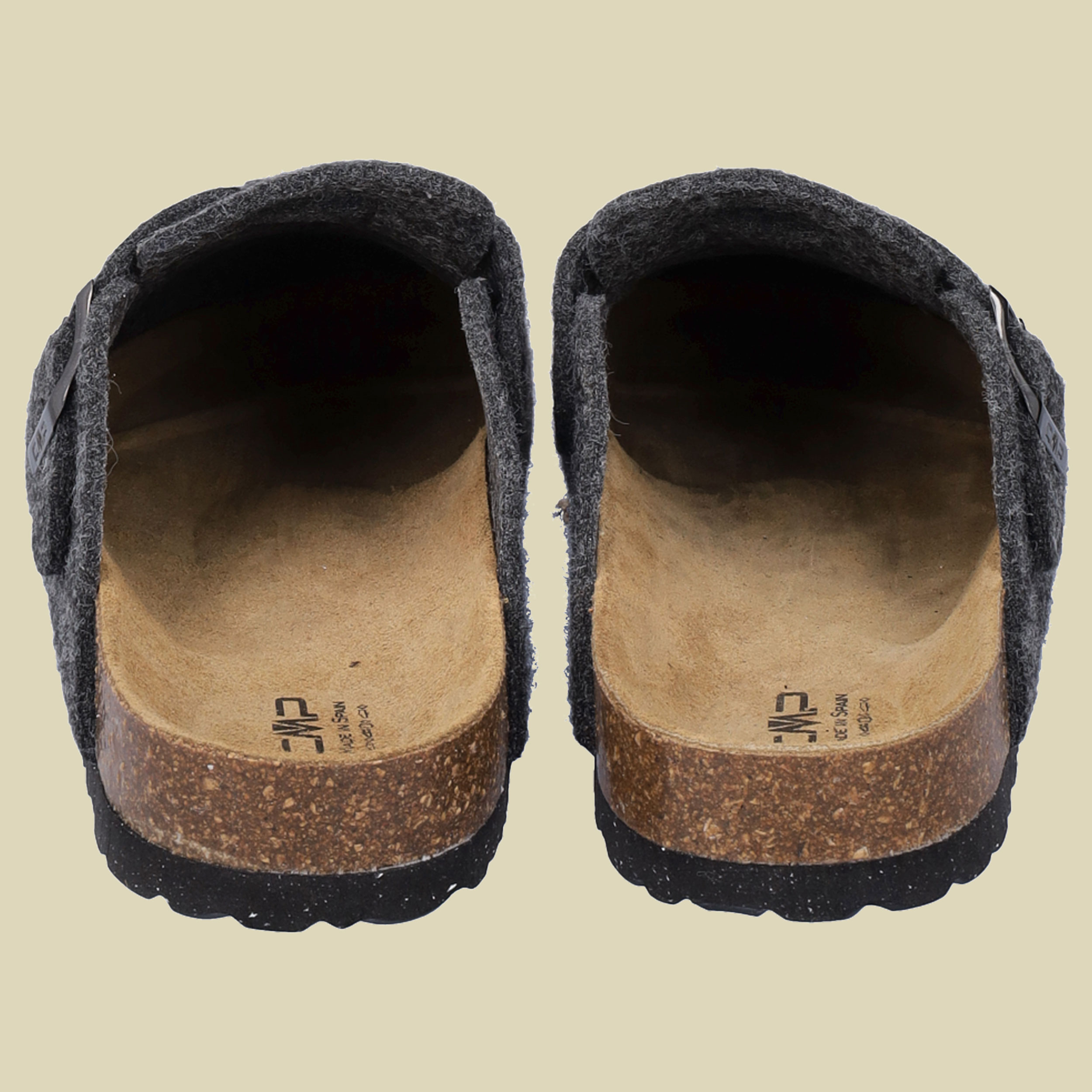 Eco Taraz Home Slippers Men Größe 41 Farbe carbone melange U905