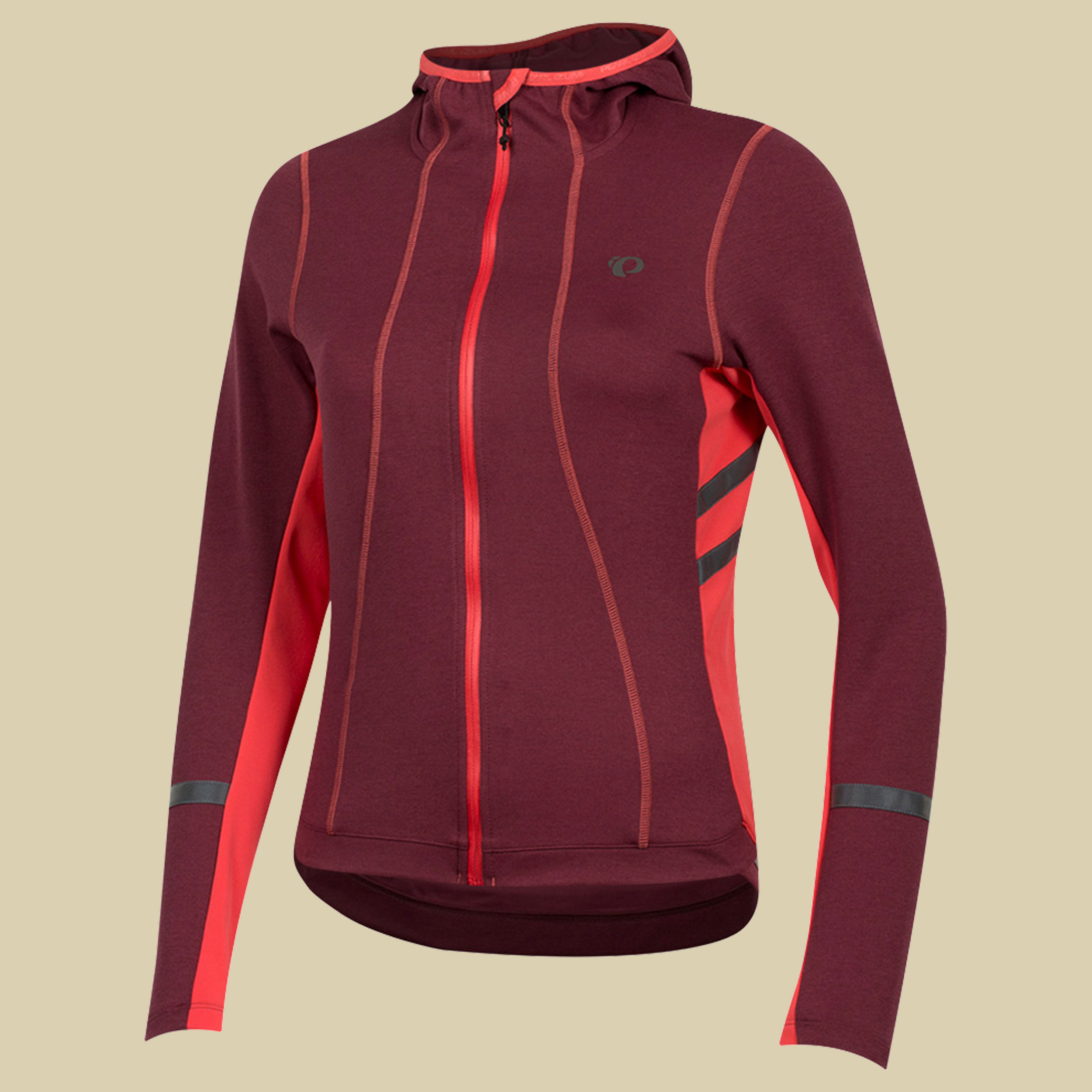 W Elite Escape Thermal Hoody Women Größe M Farbe port/cayenne