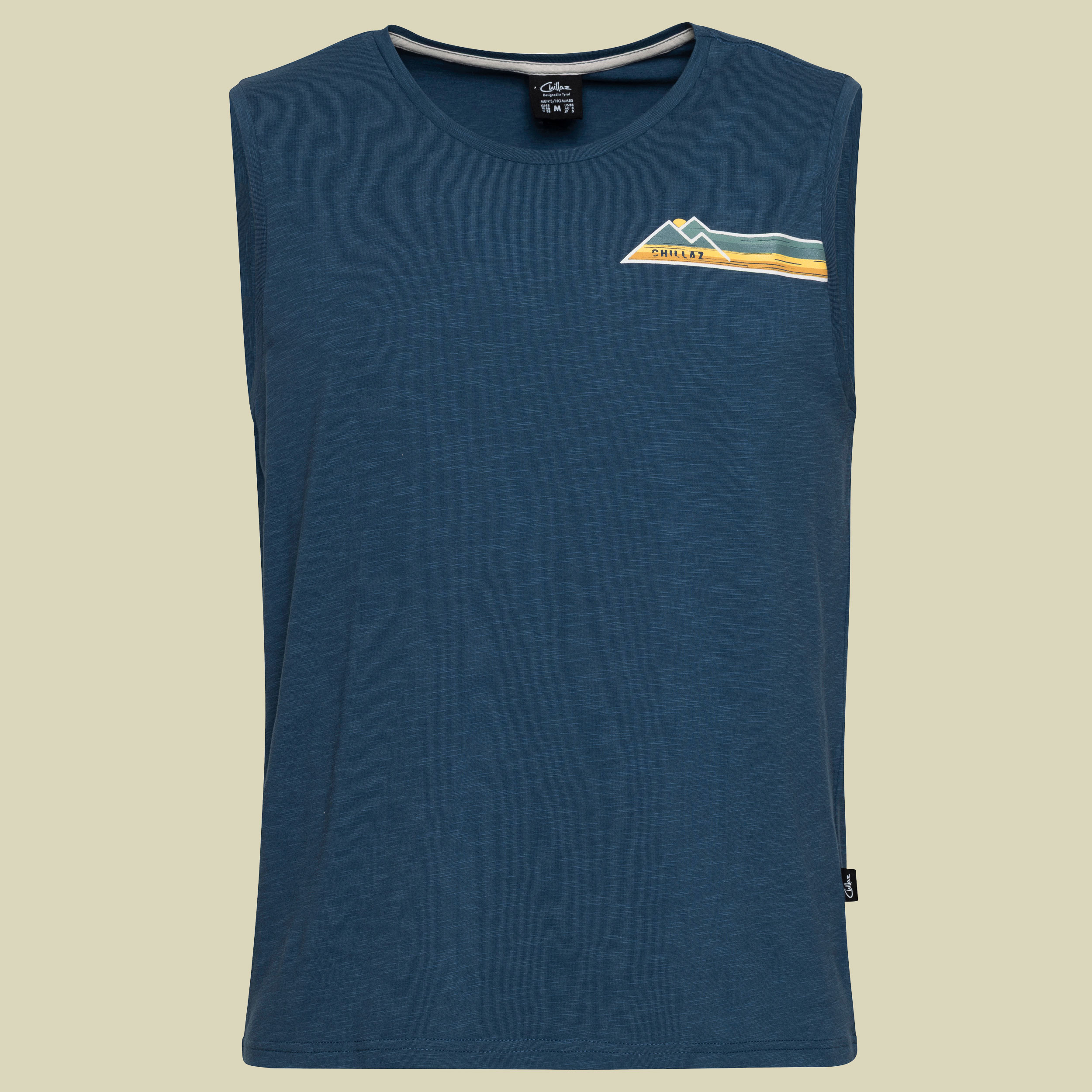 Calanques Mountain Stripes Men L blau - Farbe dark blue