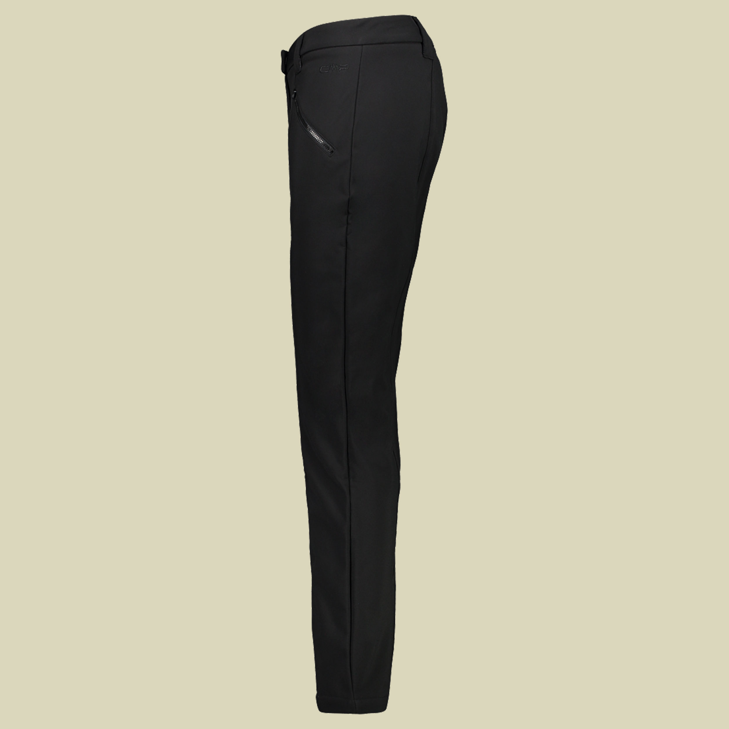 Woman Long Pant short-21 schwarz - Farbe black