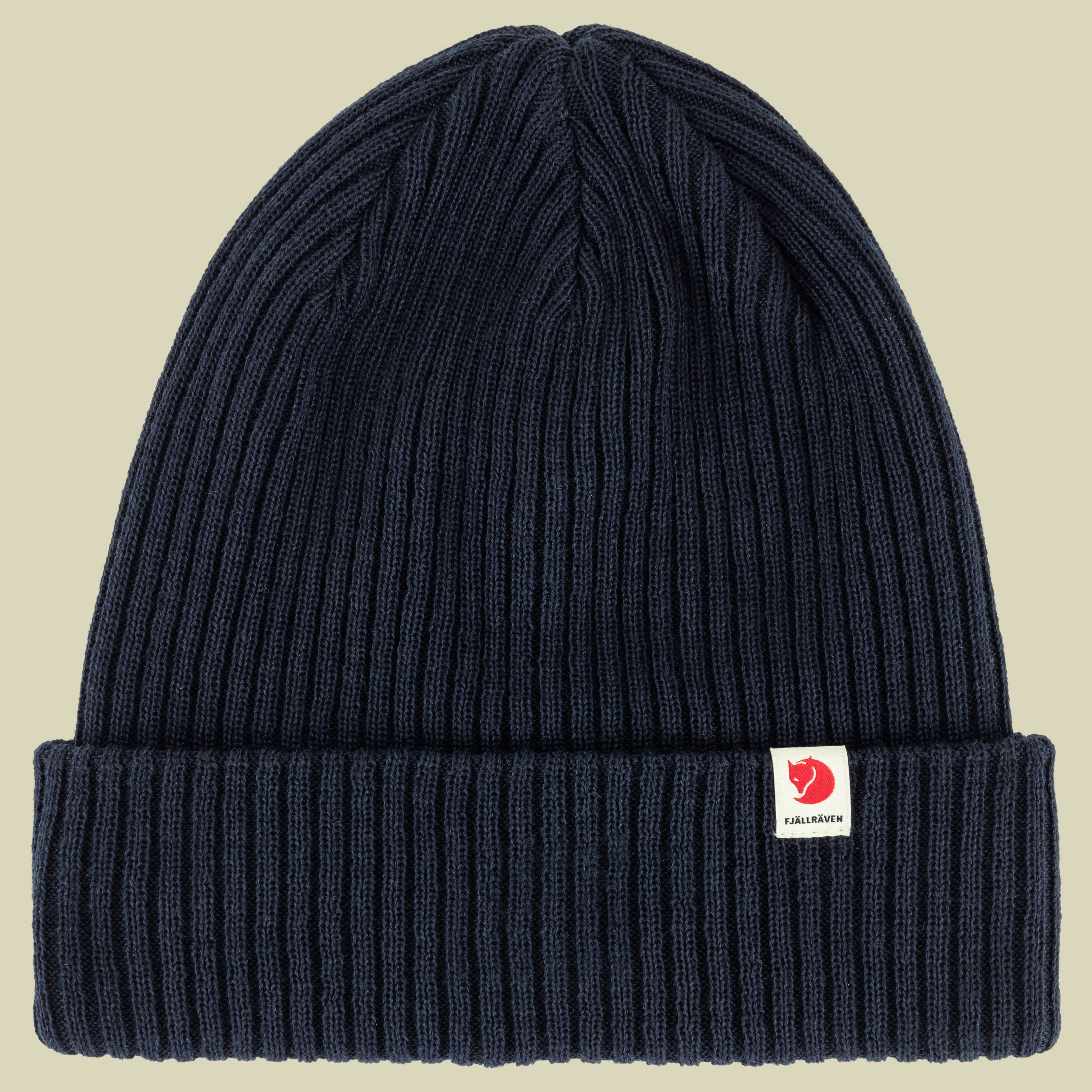 Fjällräven Rib Hat One Size blau - dark navy