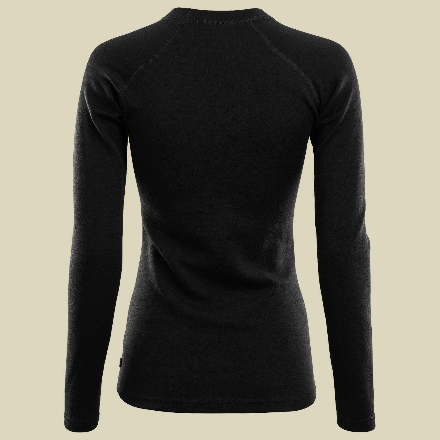WarmWool Crew Neck Woman L jet black