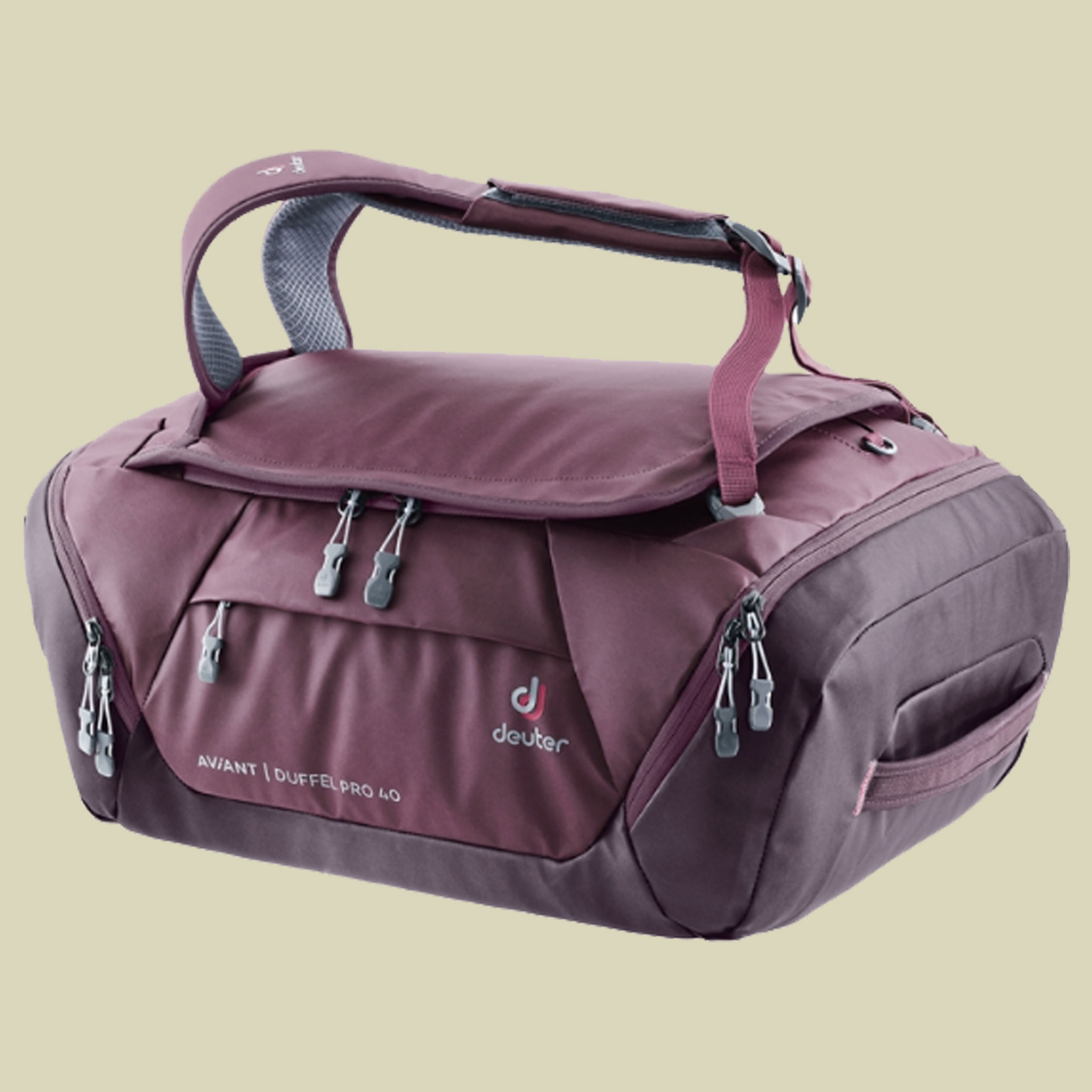AViANT Duffel Pro 40 Volumen 40 Farbe maron-aubergine