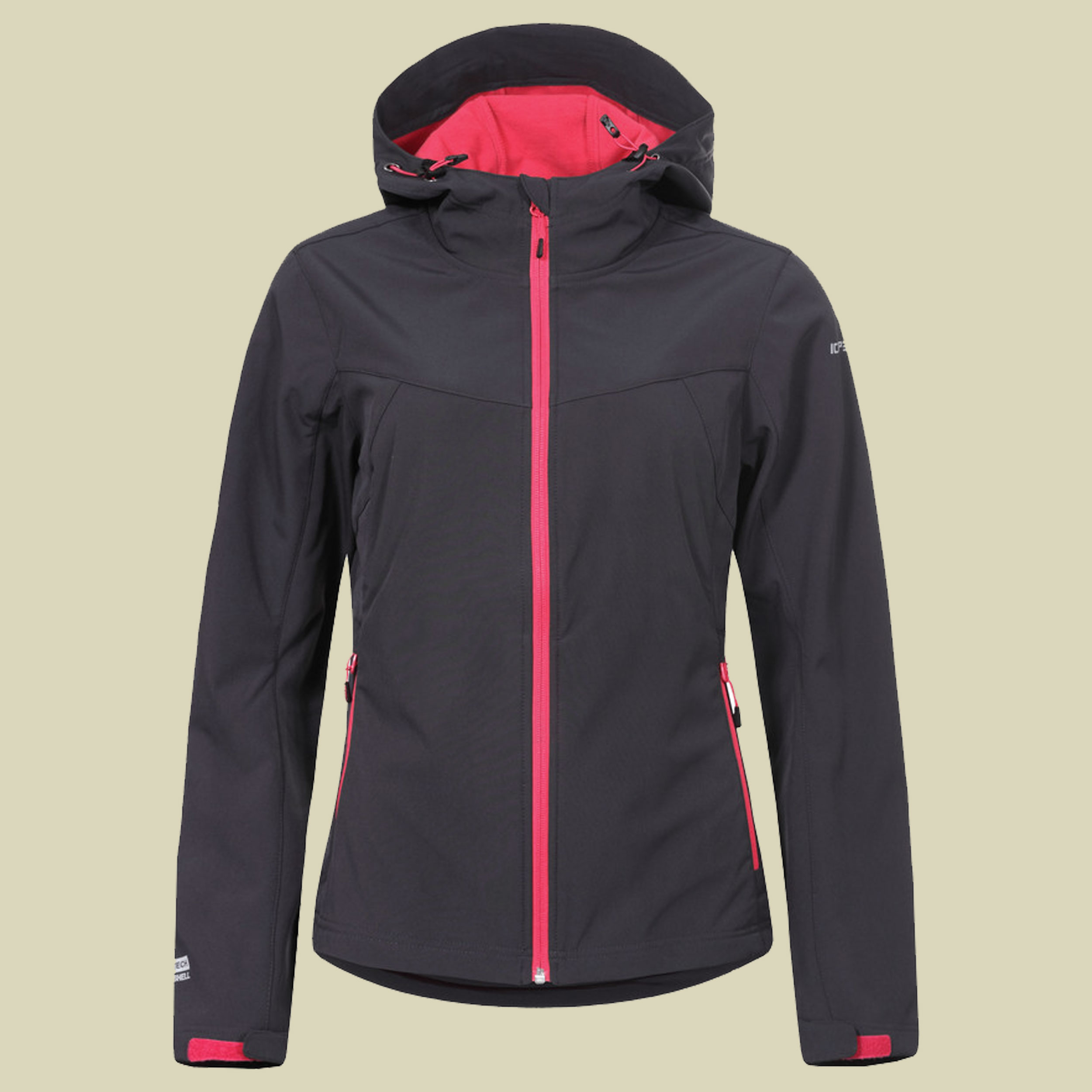 Lucy Softshell Jacket Women 54974 Größe 36 Farbe 927-grey