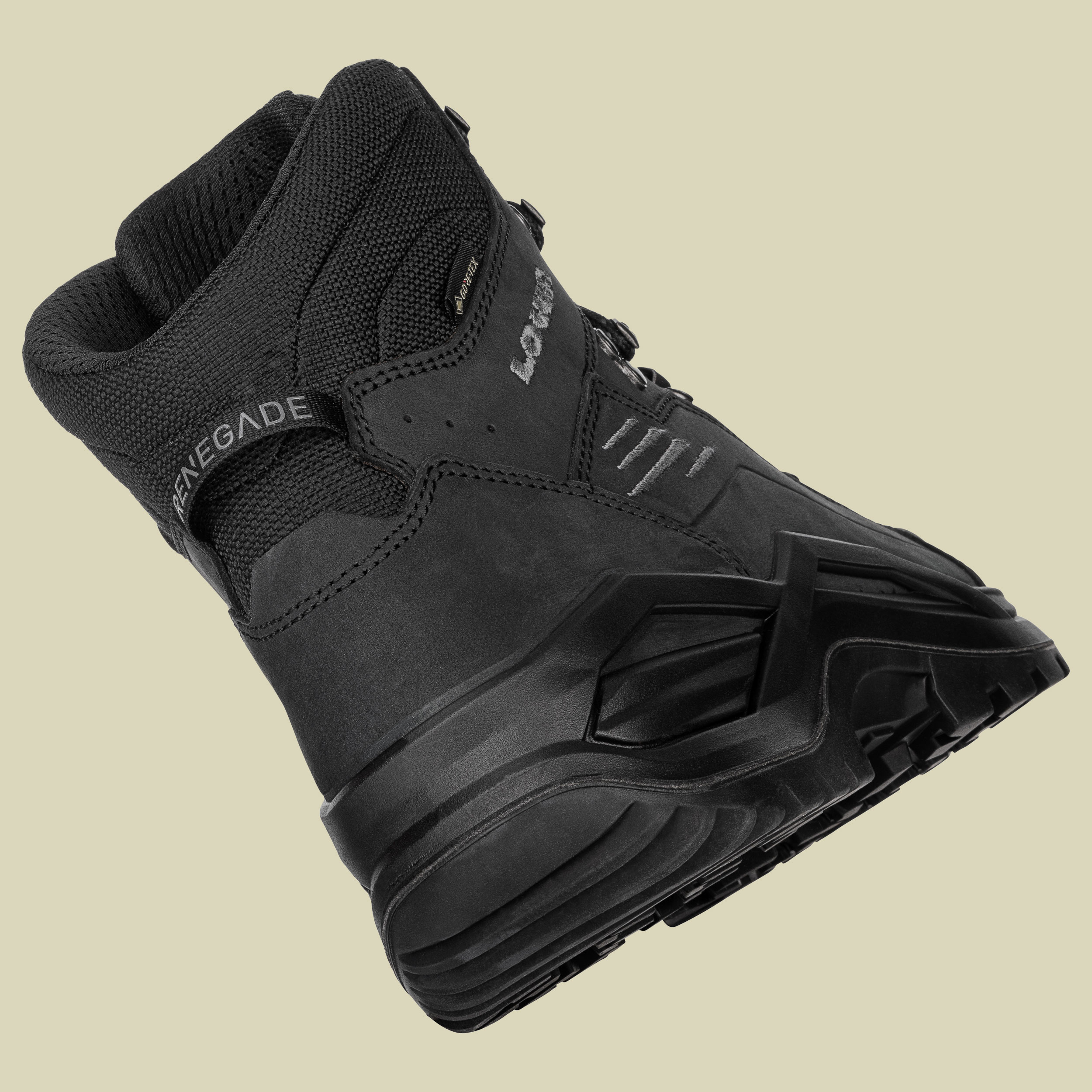 Renegade Evo GTX Mid Wide Men UK 7,5 schwarz - tiefschwarz