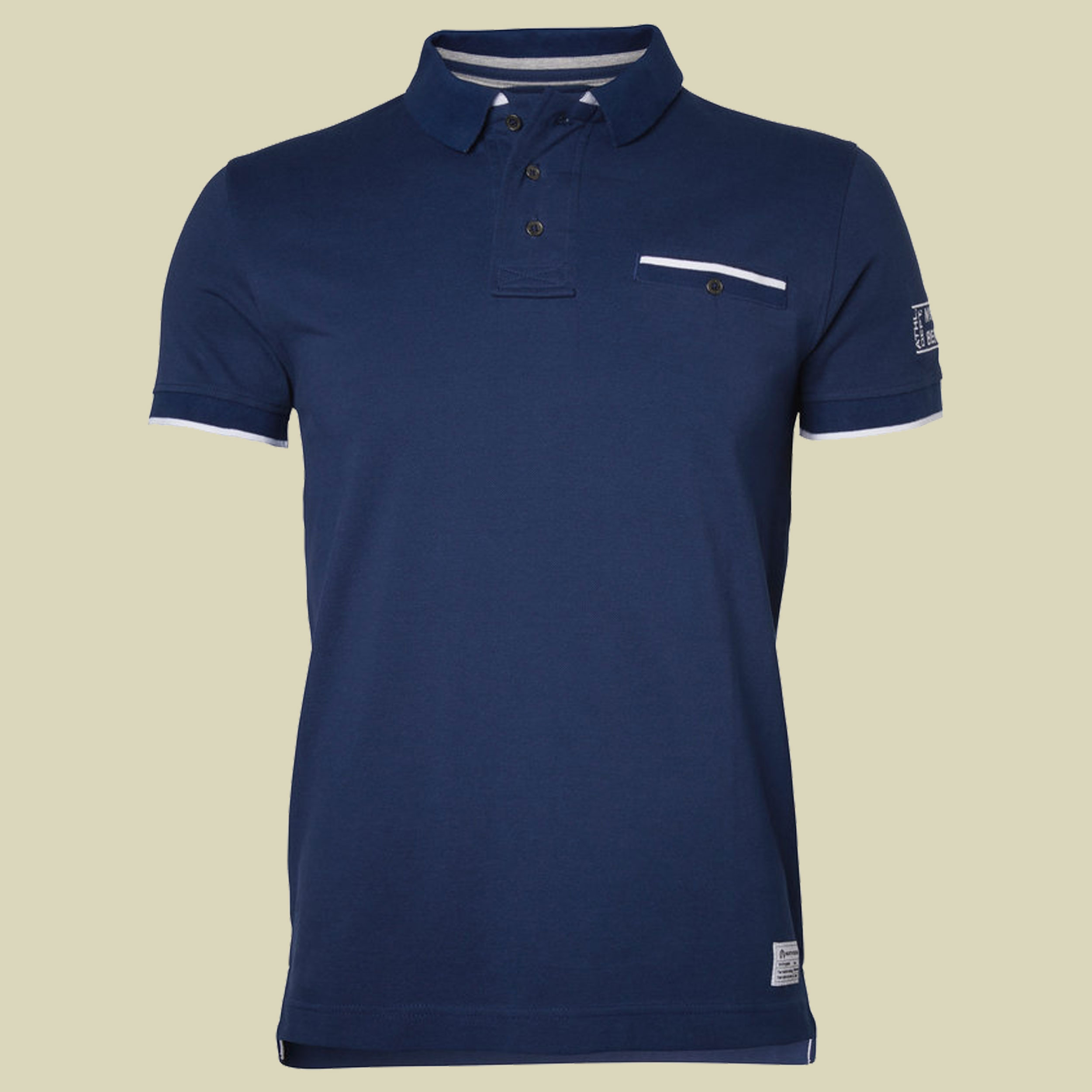 Baseline Pique Poloshirt Herren  Größe M Farbe dunkelnavy 5831