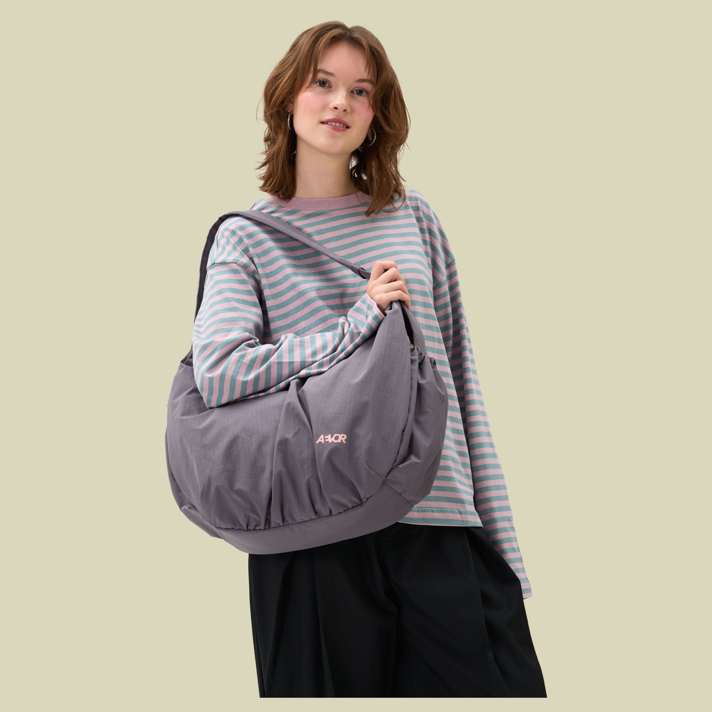 Slouchy Bag grau - grey
