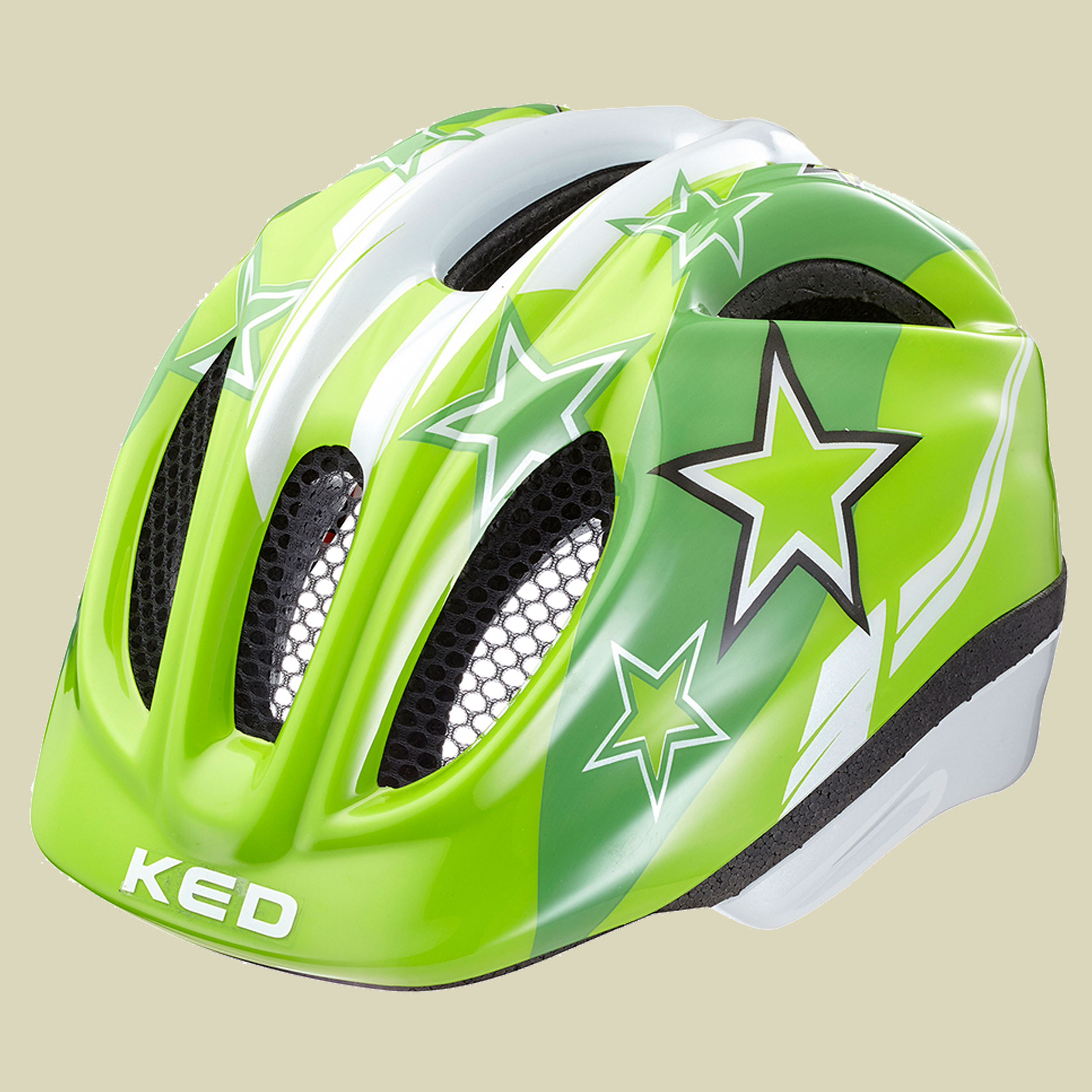 Meggy Kopfumfang S/M 49-55 cm Farbe green stars