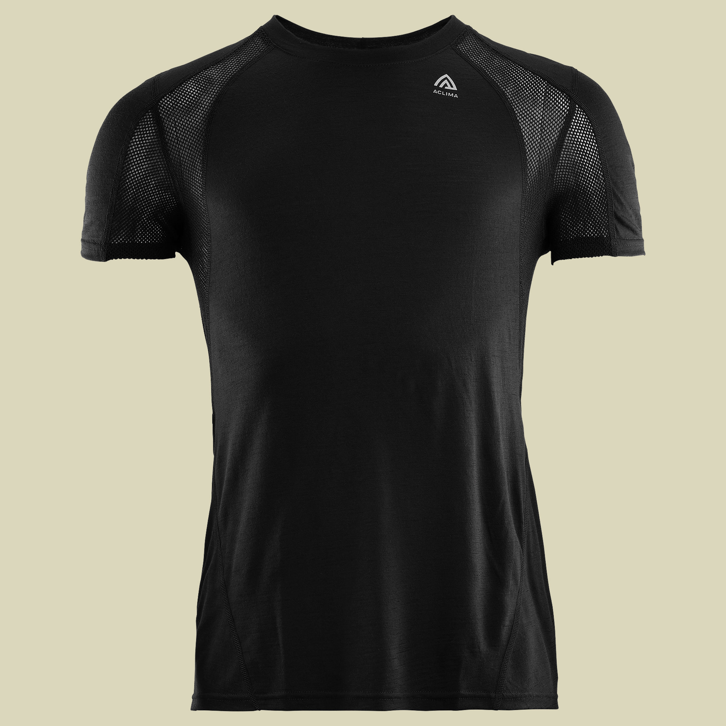 LightWool Sports T-Shirt Men schwarz L - jet black