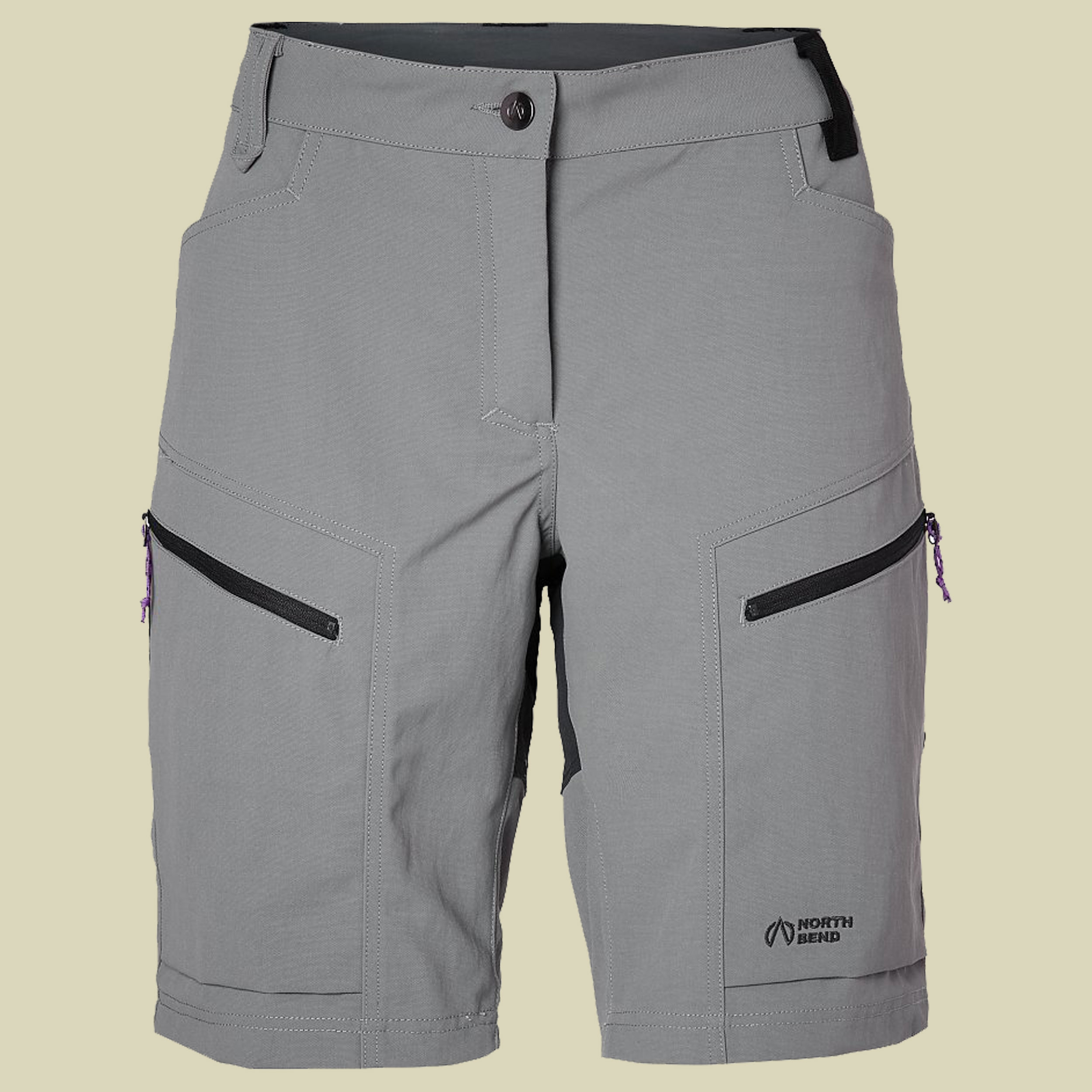 Trekk Shorts W Größe 40 Farbe urban grey 503