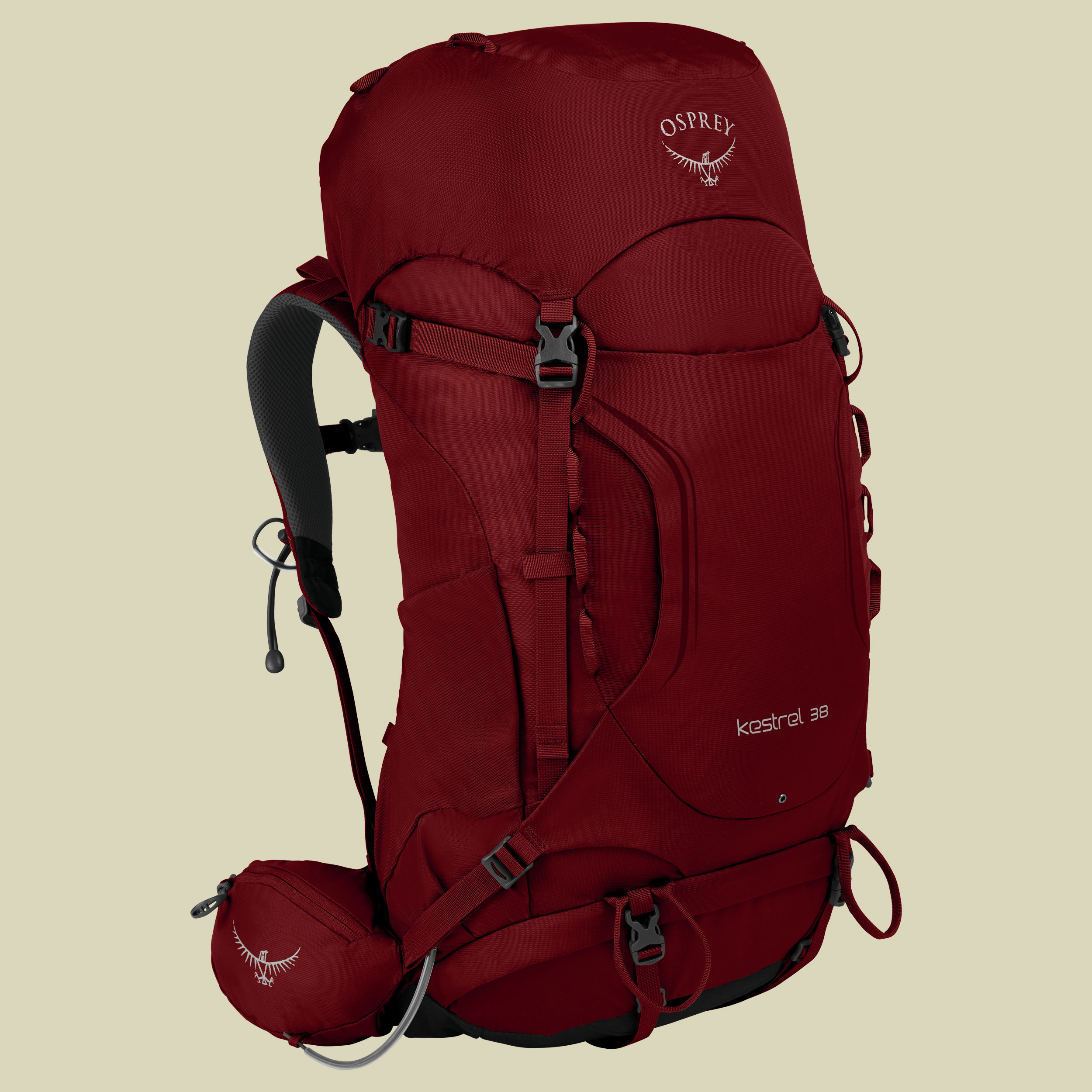 Kestrel 38 Men Volumen 38 Farbe rogue red