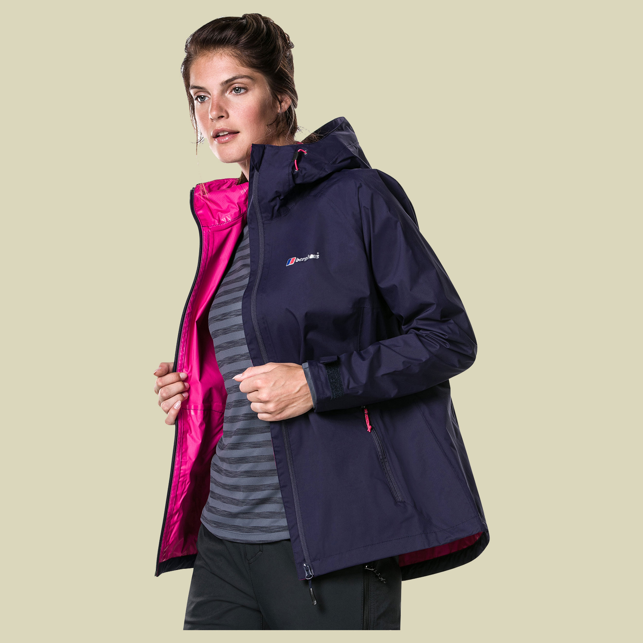 Deluge Pro Shell Jacket Women Größe 44 (18) Farbe evening blue