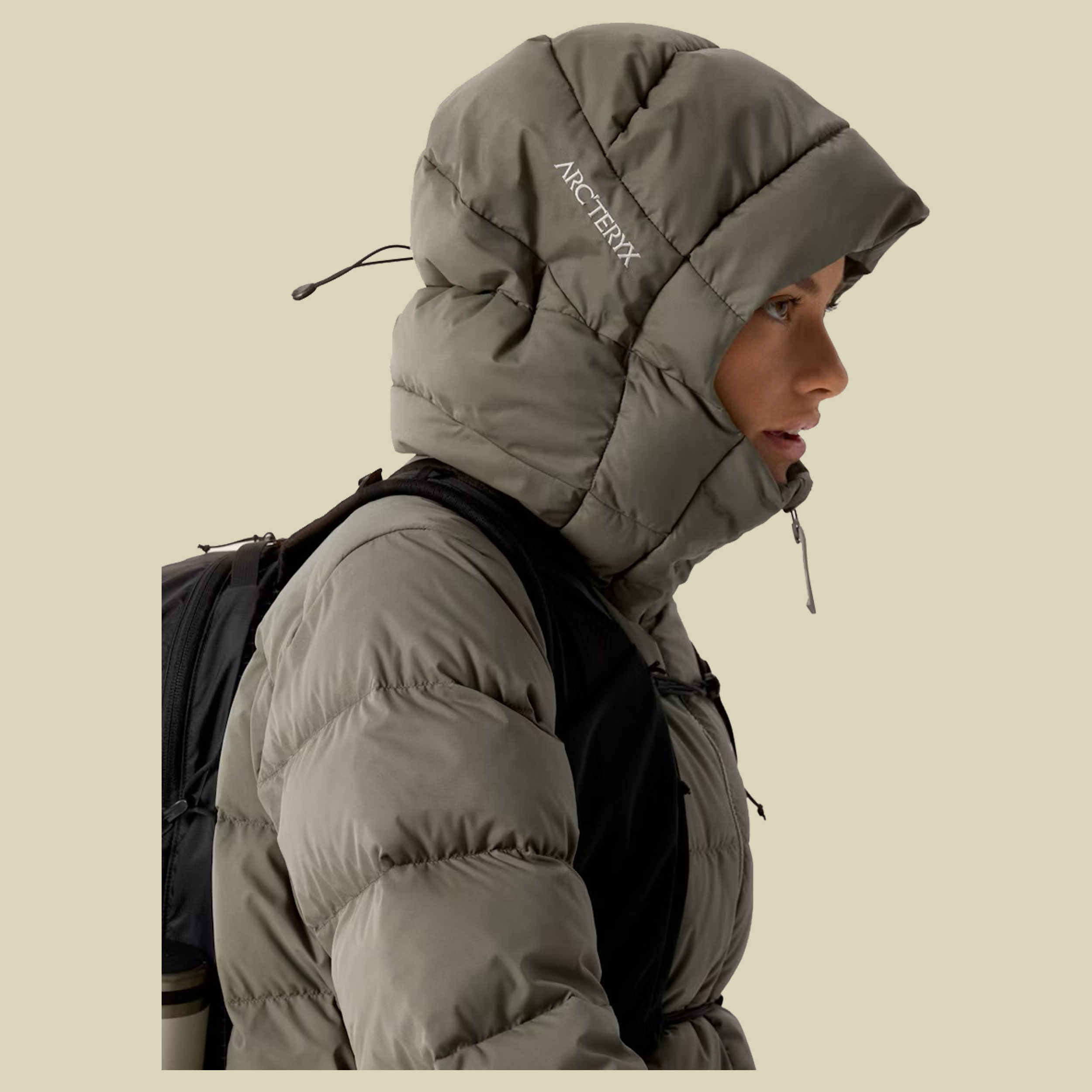 Thorium Hoody Women beige S - forage