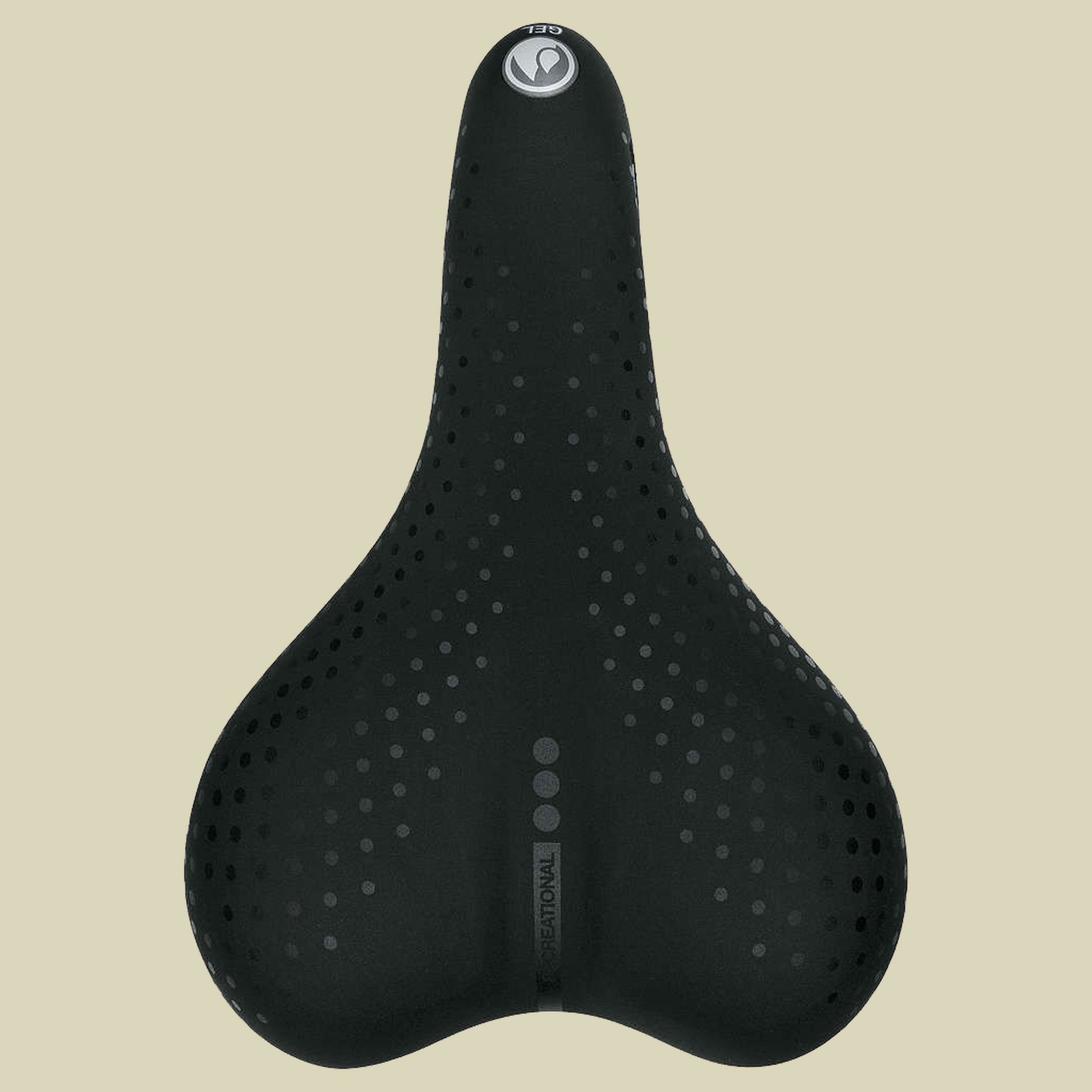 Recreational Large Lady Gel Größe 280 x 190 mm Farbe schwarz