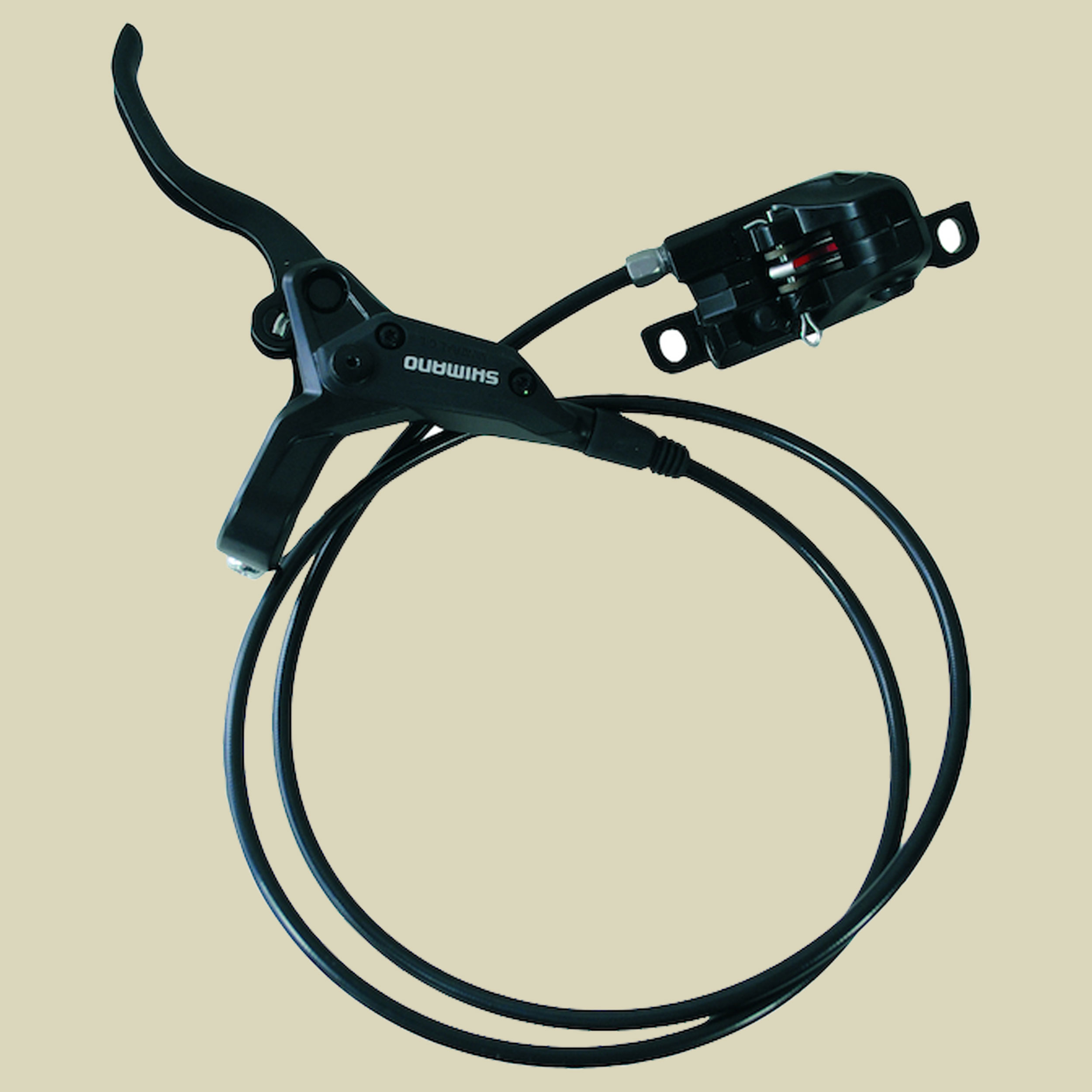 Hydraulische Scheibenbremse BL-M396 / BR-M395 Ausführung: vorne Farbe: schwarz