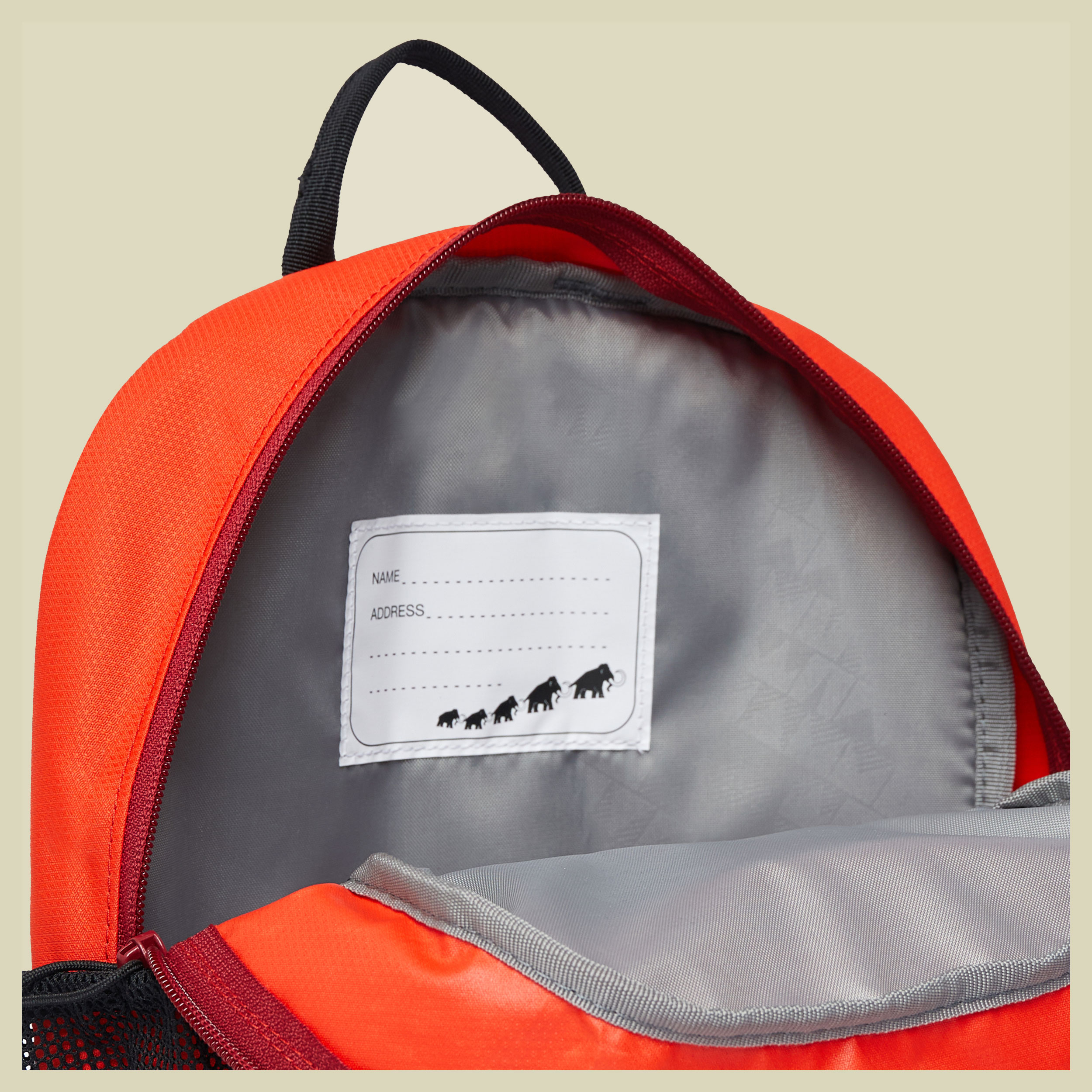 First Zip 8 Kids 8 rot - Farbe mammut red