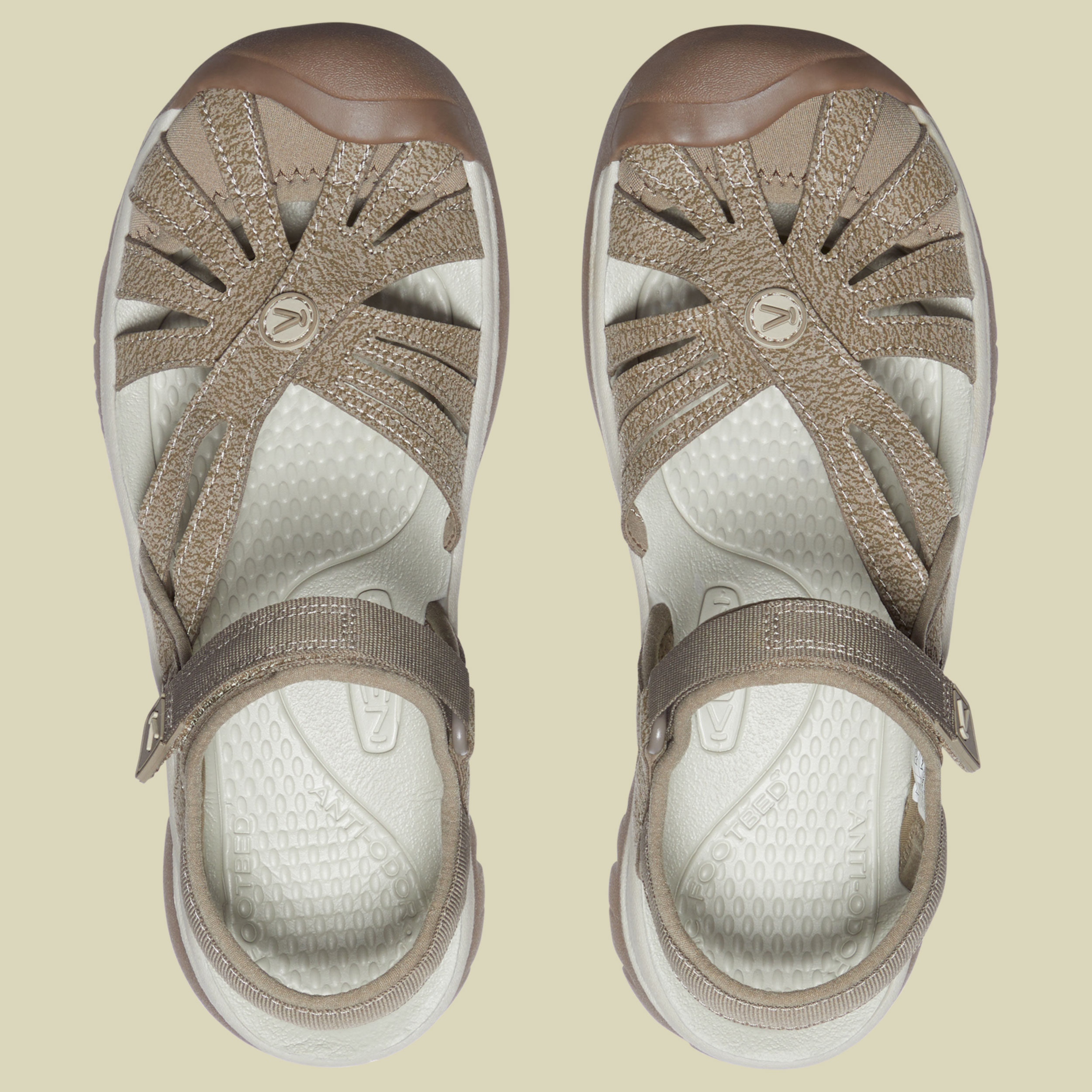 Rose Sandale Women Größe UK 3 Farbe brindle/shitake