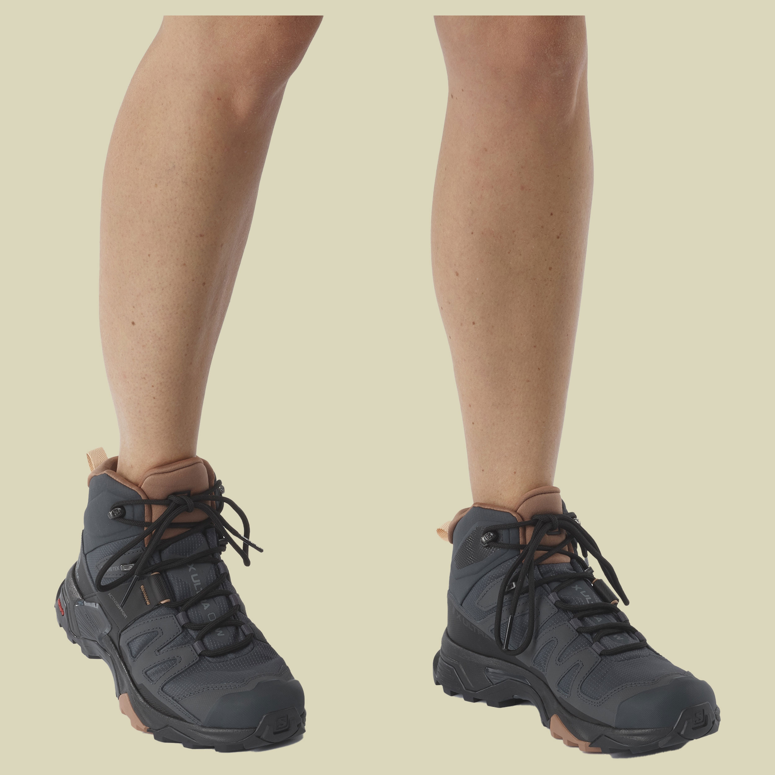 X Ultra 4 Mid GTX Women ebony/mocha mousse/almond cream UK 8,5