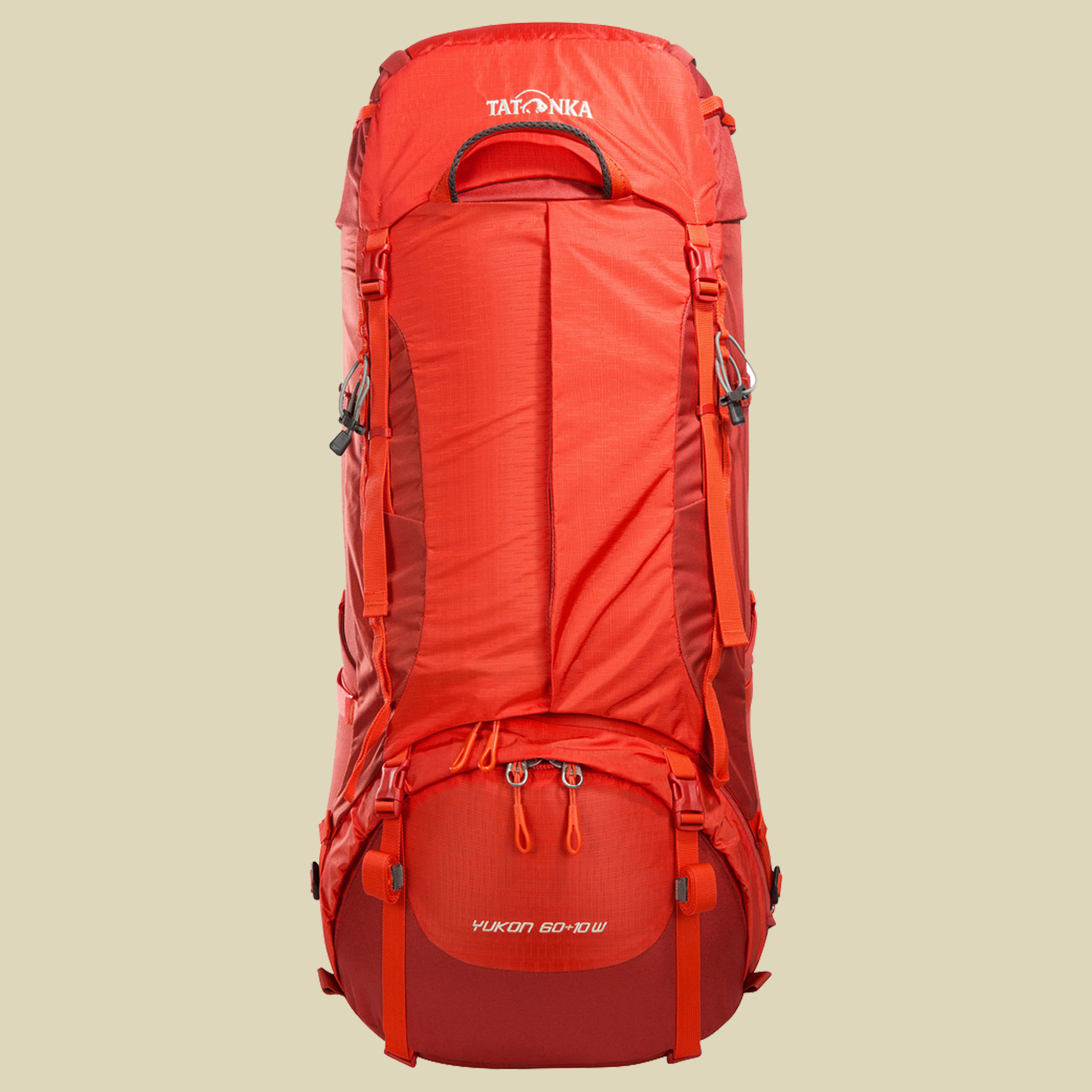 Yukon 60+10 Women Volumen 60 L + 10 L Farbe red orange