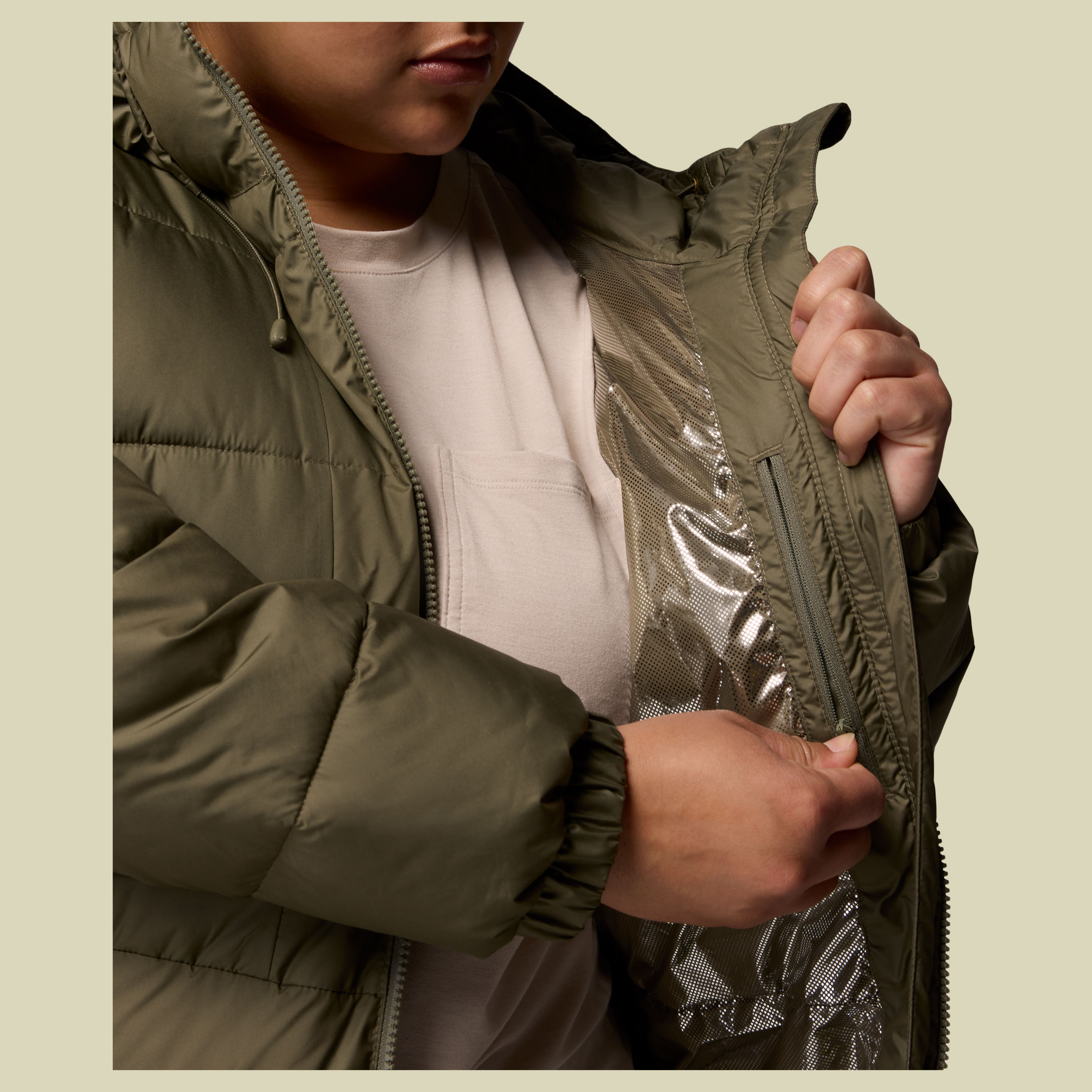 Pike Lake™ III Long Jacket Women XS grün - Farbe stone green