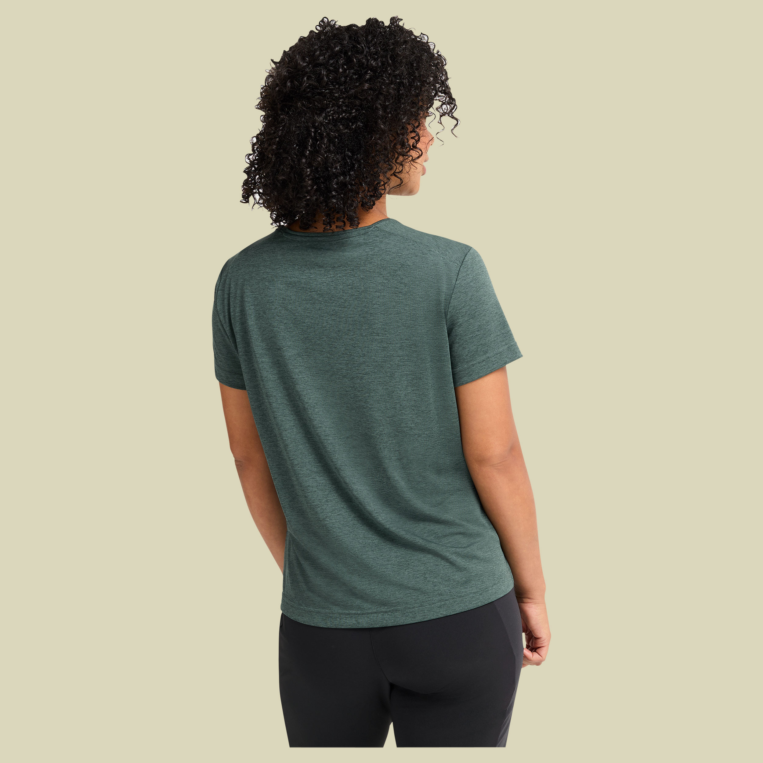 Wildtrail T Women L grün - sago palm