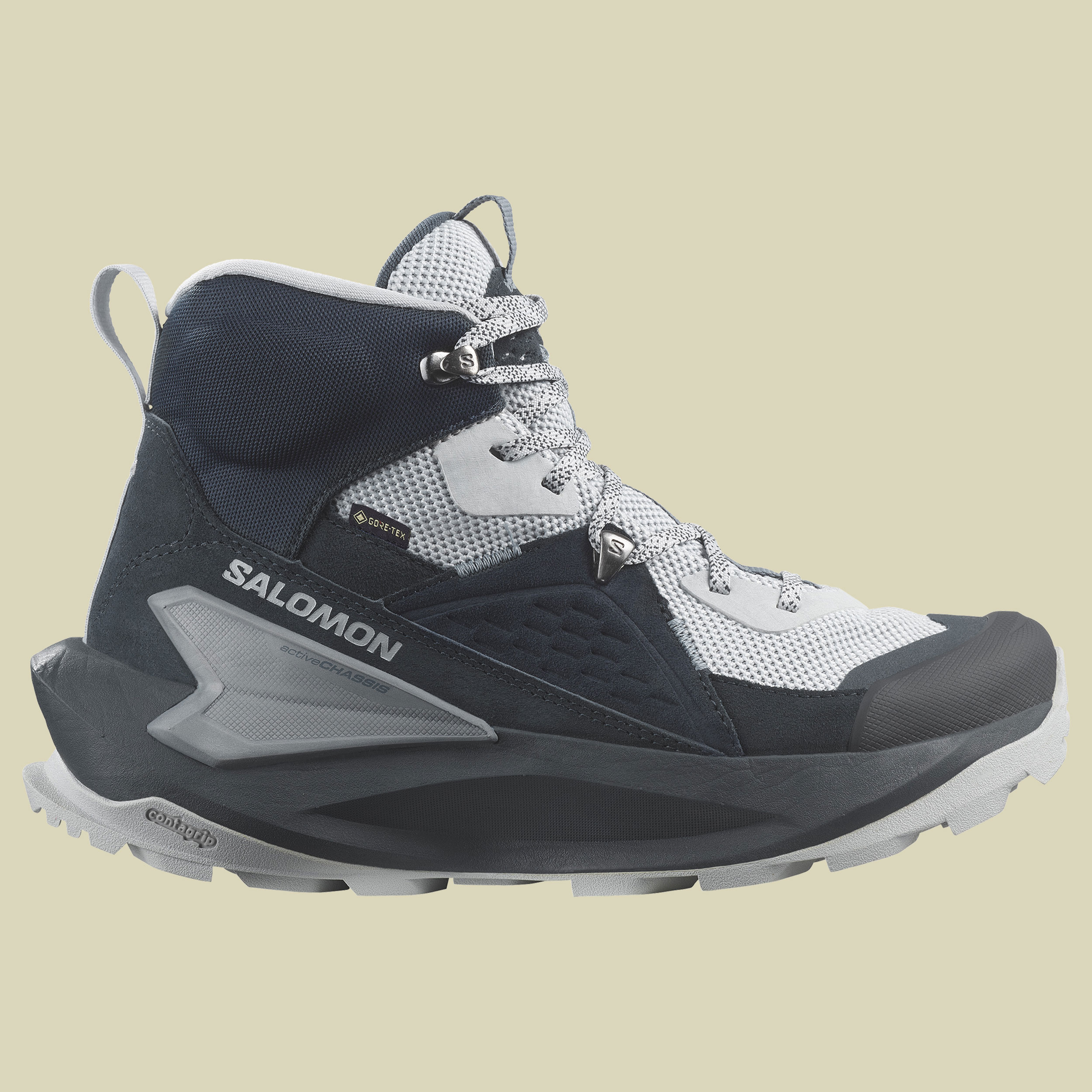 Elixir Mid GTX Women grau UK 6,5 - carbon/pearl blue/flint stone