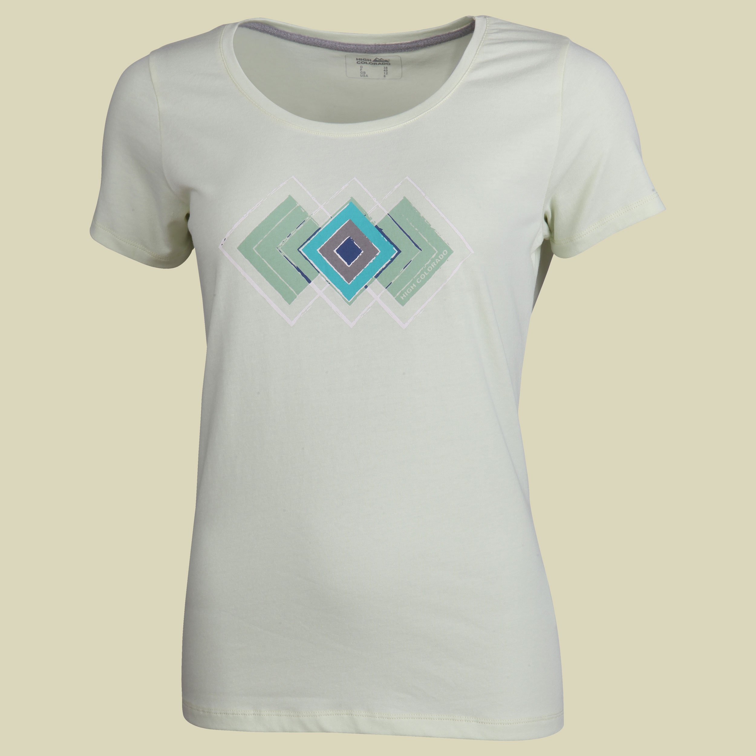 Garda 2-L T-Shirt Women Größe 38 Farbe light yellow 1001