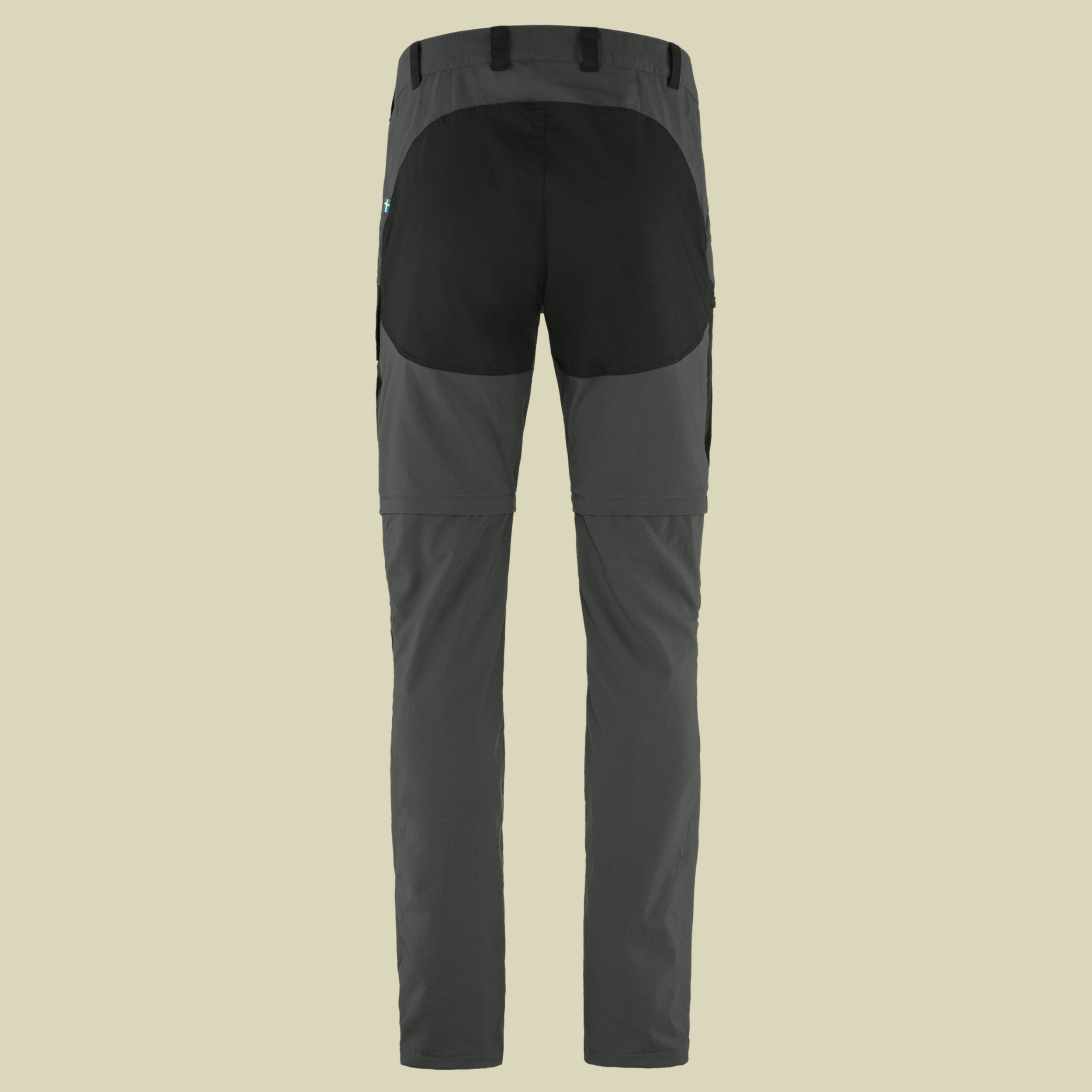Abisko Midsummer Zip Off Trousers Men Größe 52 Farbe dark grey/black