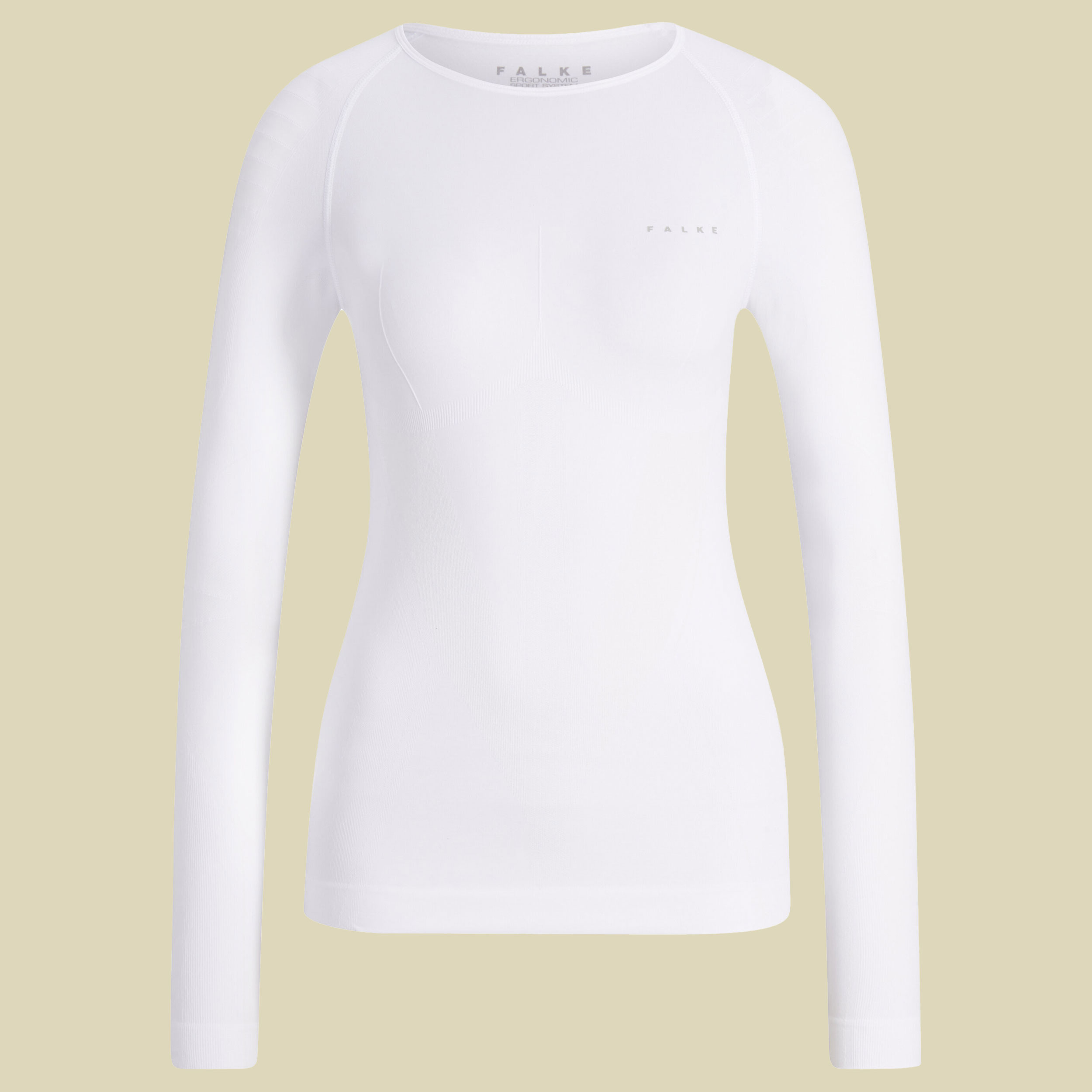 W Longsleeved Shirt Tight Fit Women Größe XL Farbe white