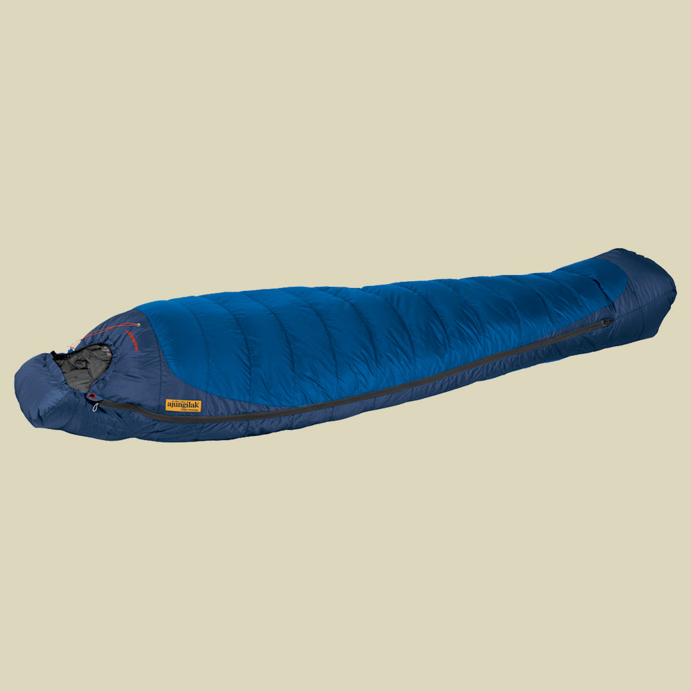 Lahar Spring bis Körpergröße 180 cm high blue - dark blue, Reißverschluss links