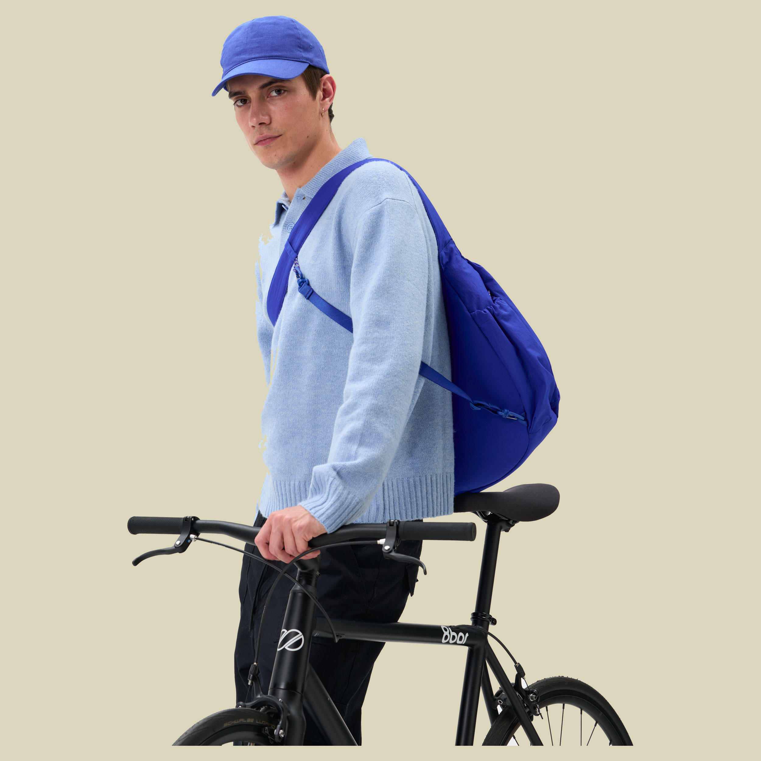 Slouchy Bag blau - electric blue