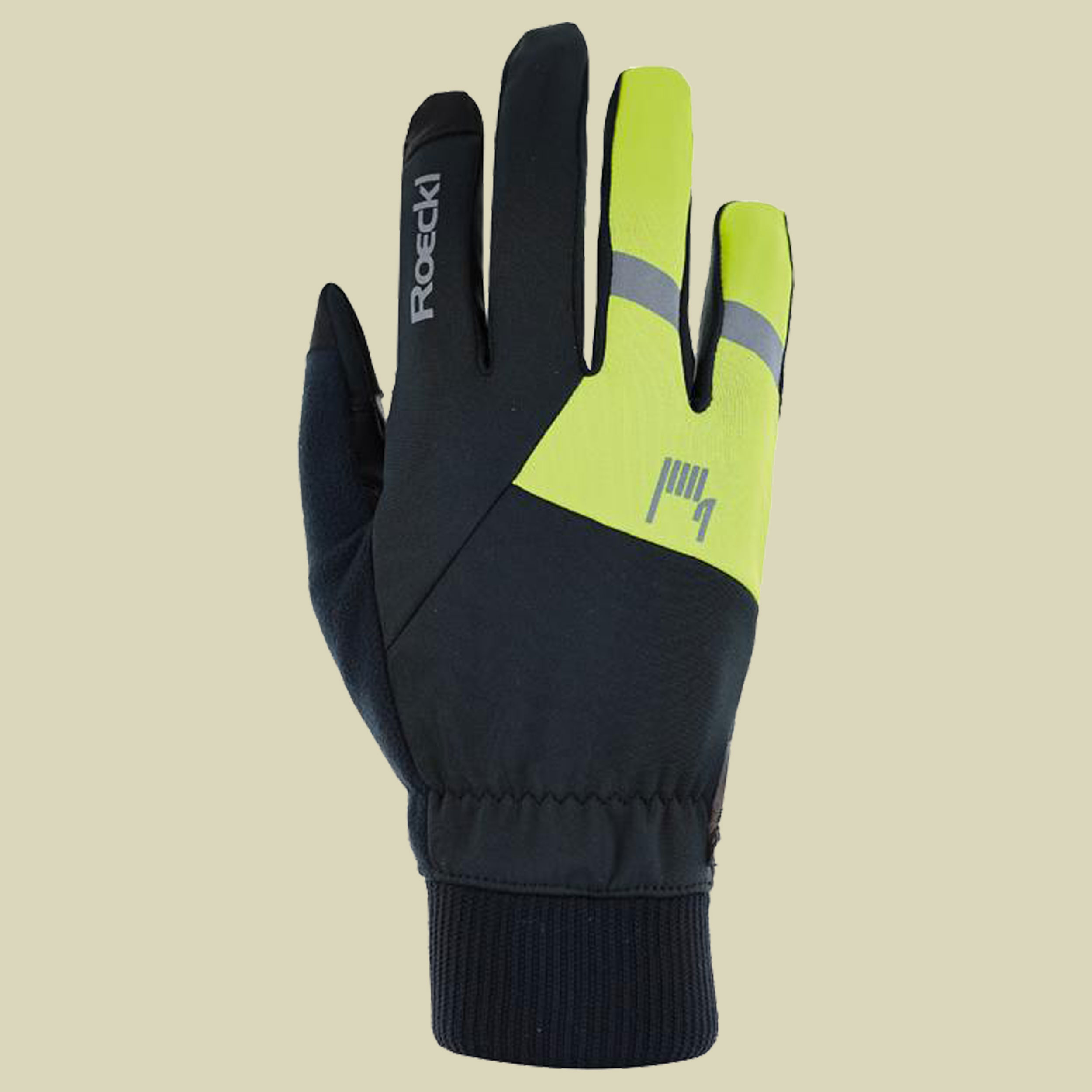 Rofan 2 schwarz 8,5 - black/fluo yellow