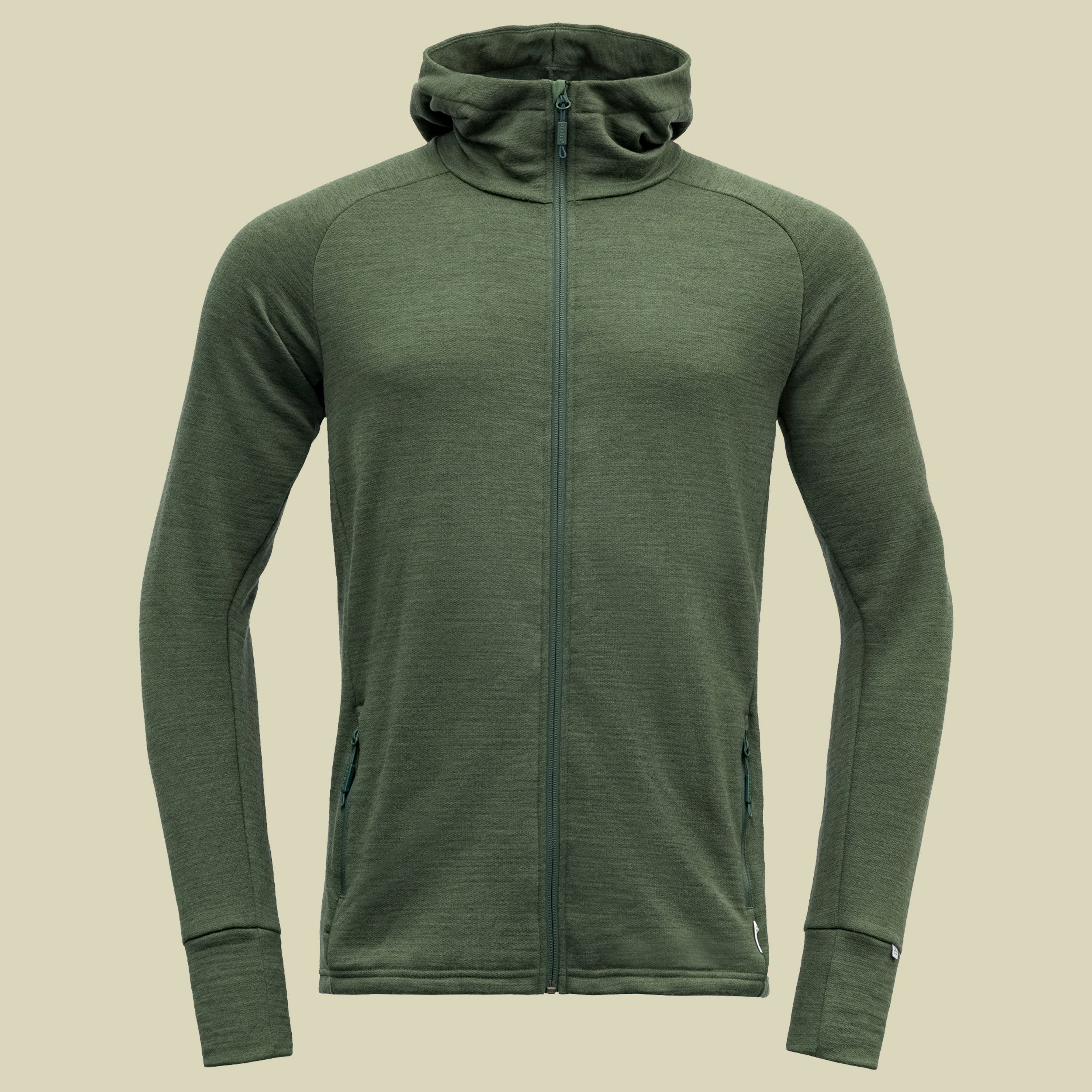 Nibba Man Jacket w/Hood Größe M  Farbe forest melange