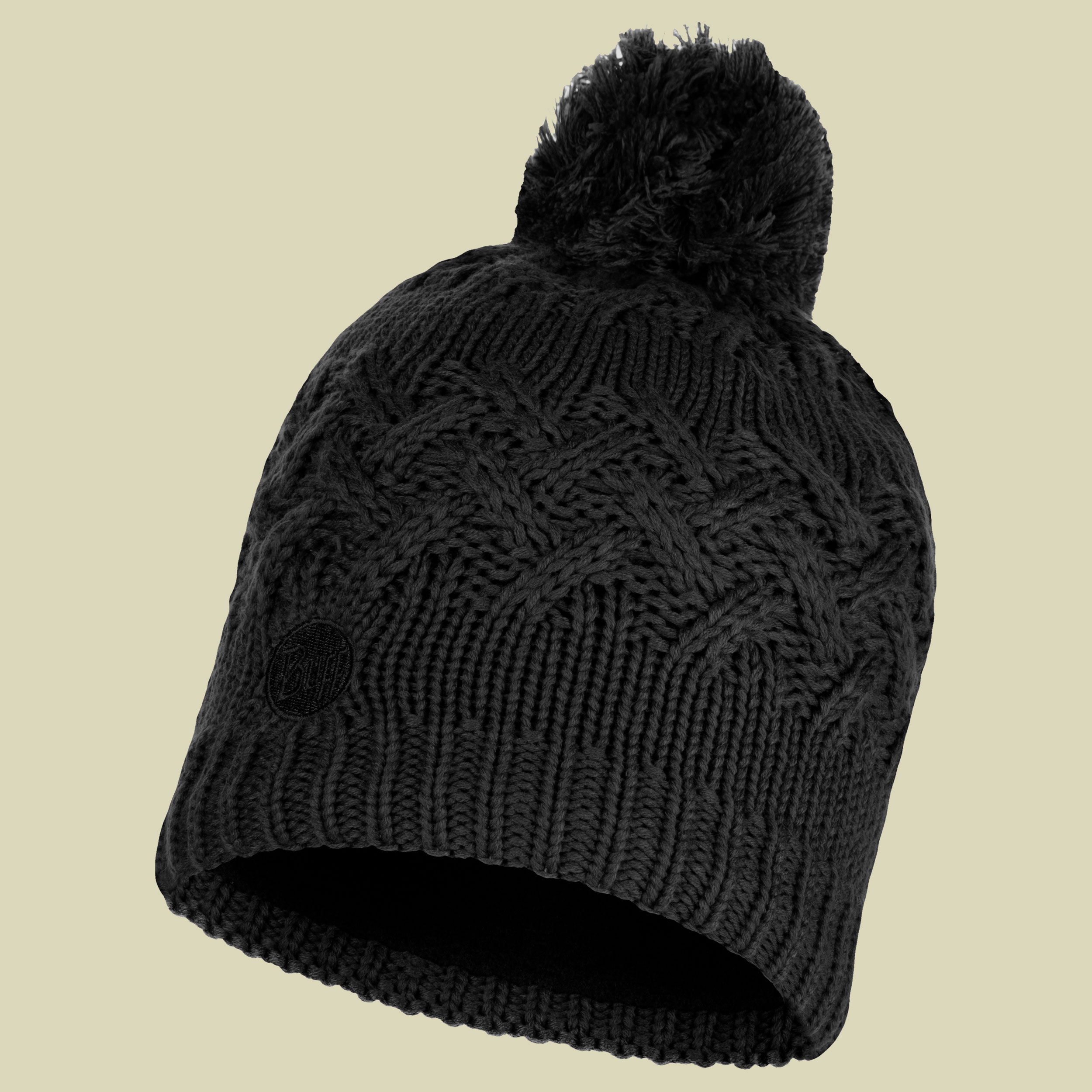Knitted & Polar Hat SAVVA Größe one size Farbe black