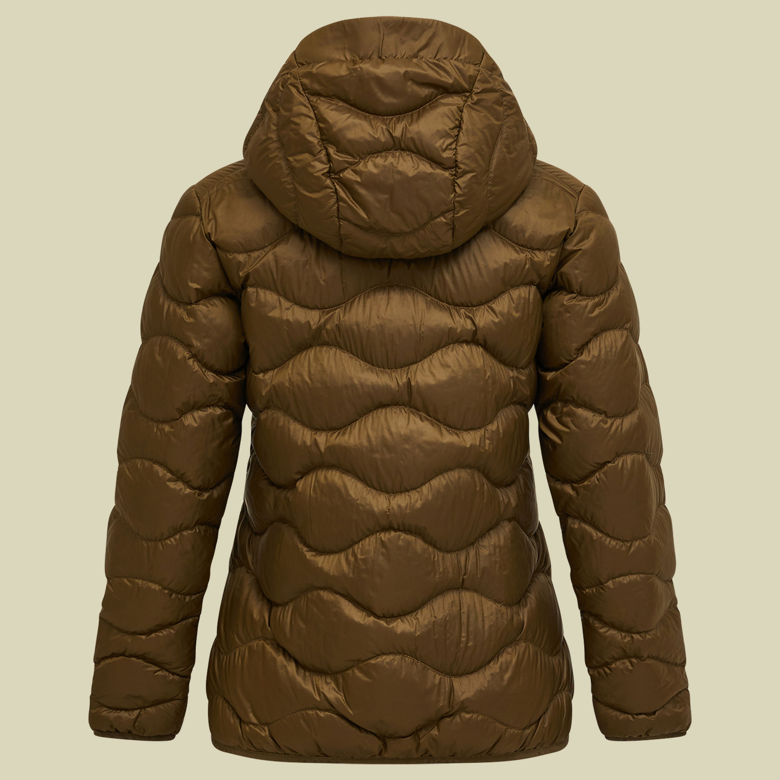 Helium Down Hood Jacket Women grün S - meadow moss SI