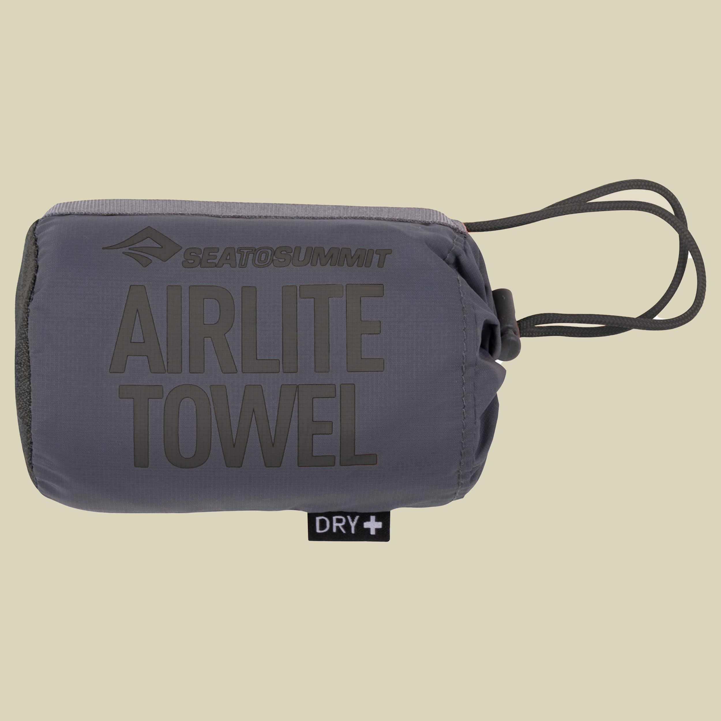 Airlite Towel schwarz large - Farbe beluga