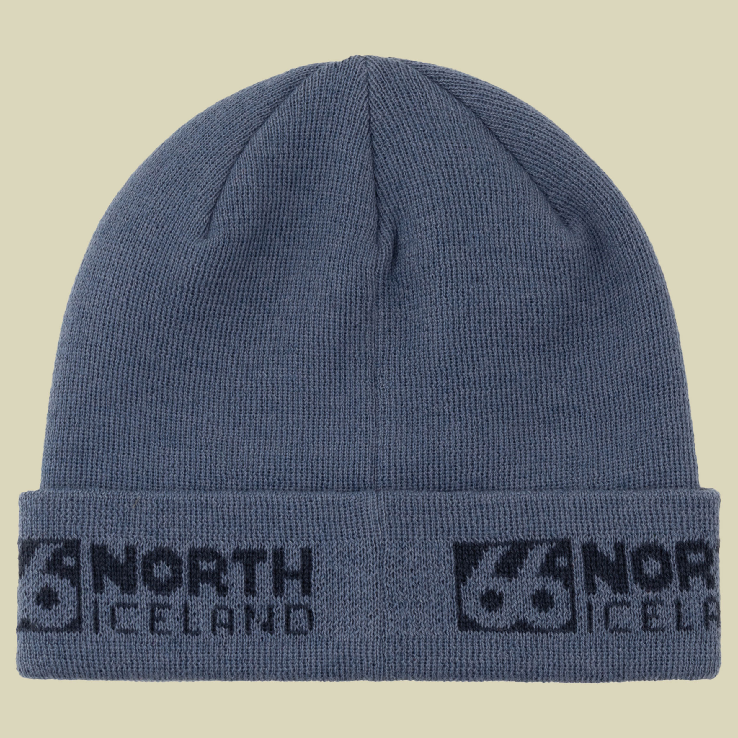 66°North Workman Beanie one size blau - arctica islandica