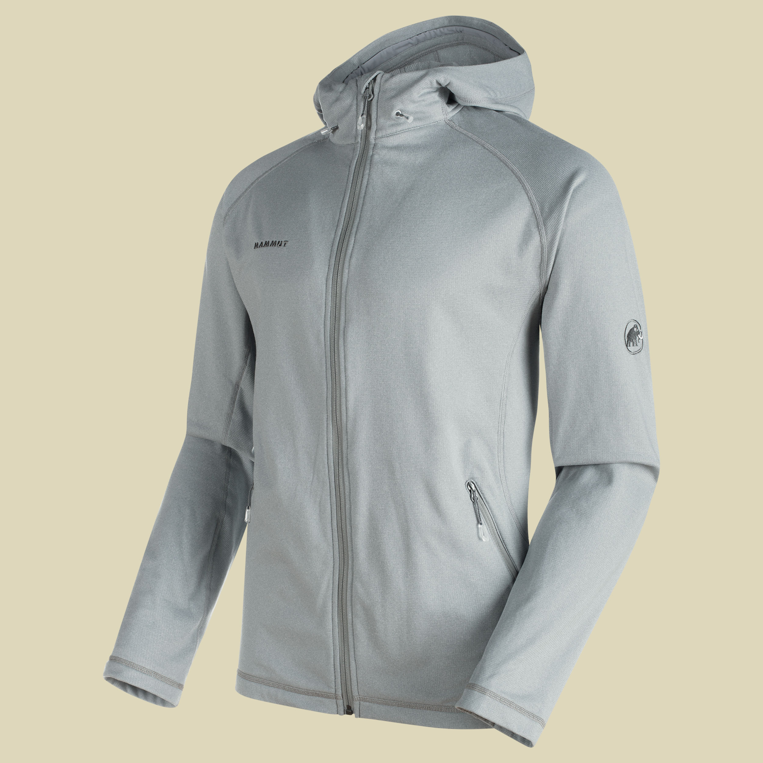 Runbold ML Hooded Jacket Men Größe S Farbe granit melange