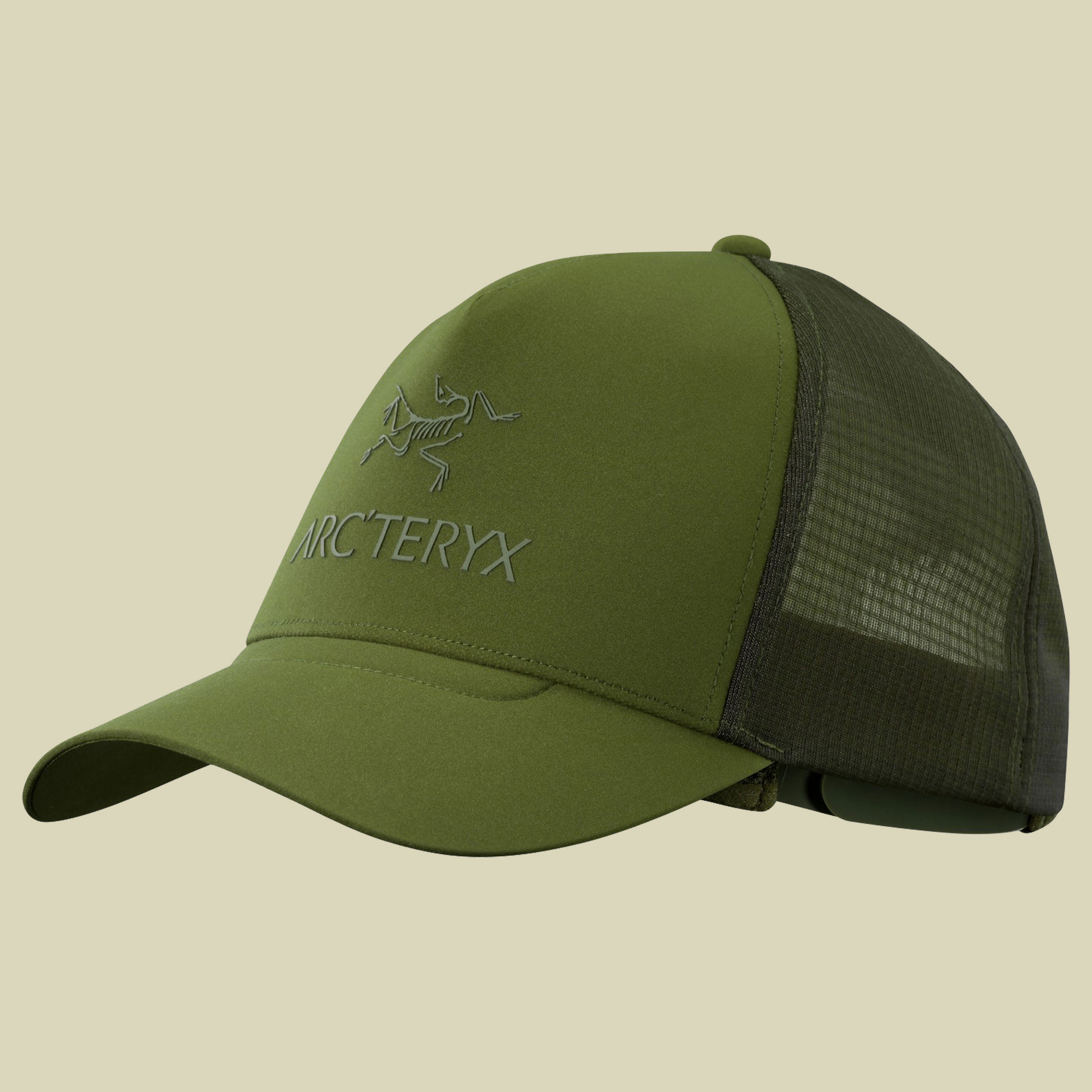 Logo Trucker Flat Hat Größe one size Farbe bushwhack