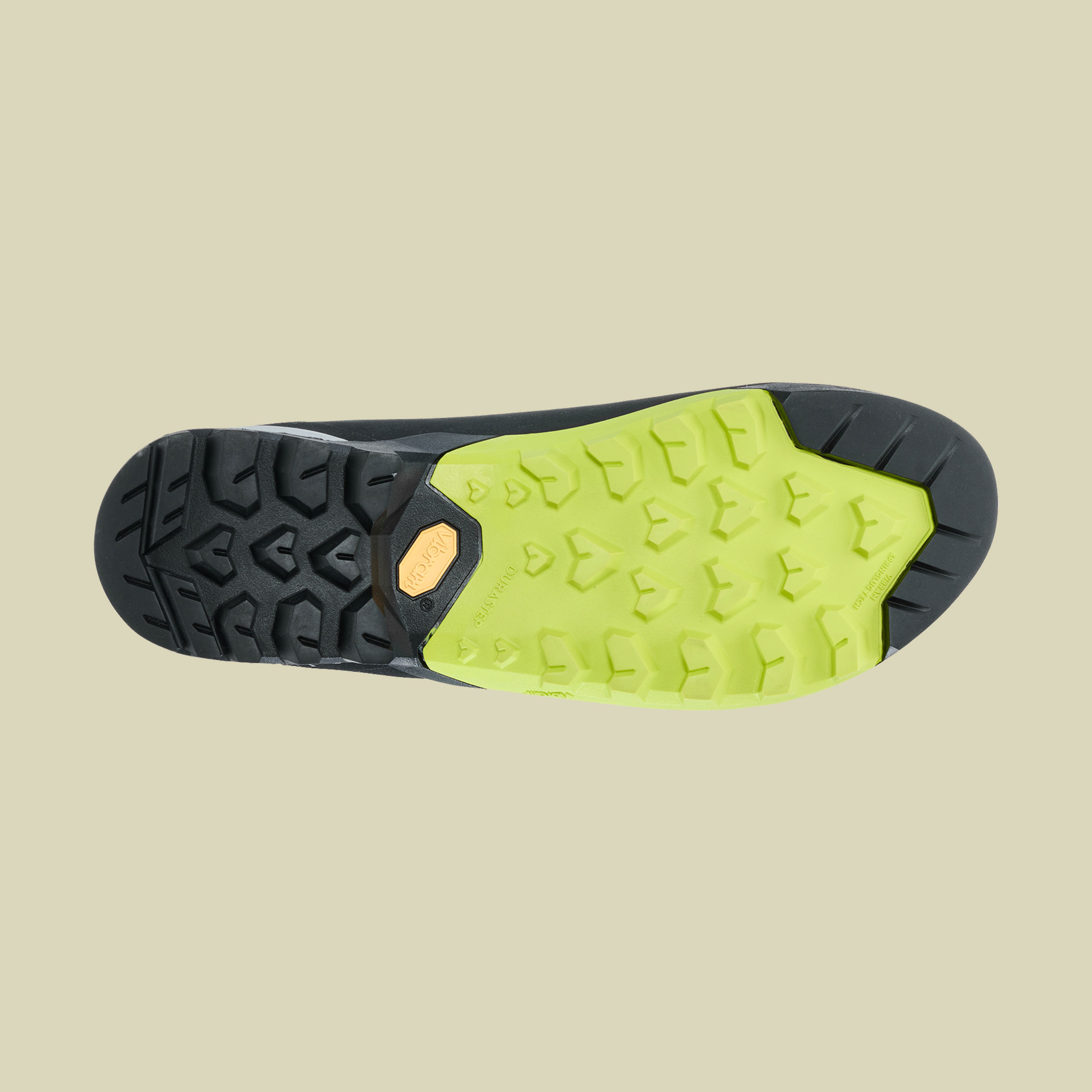 Cervino GTX Mid Men UK 9 schwarz - schwarz/limone