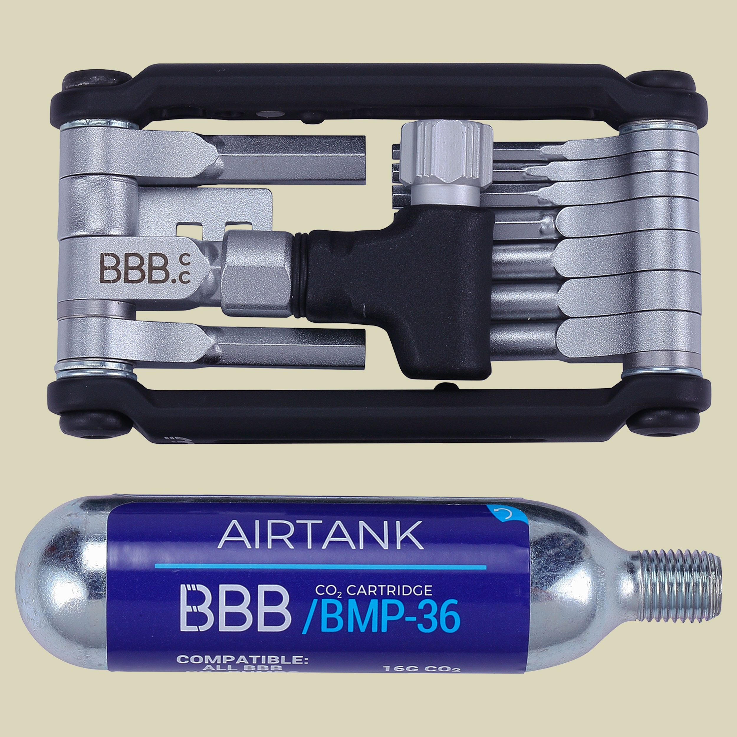 BTL-203 RoyalFold CO2 Inflator 14 Funktionen