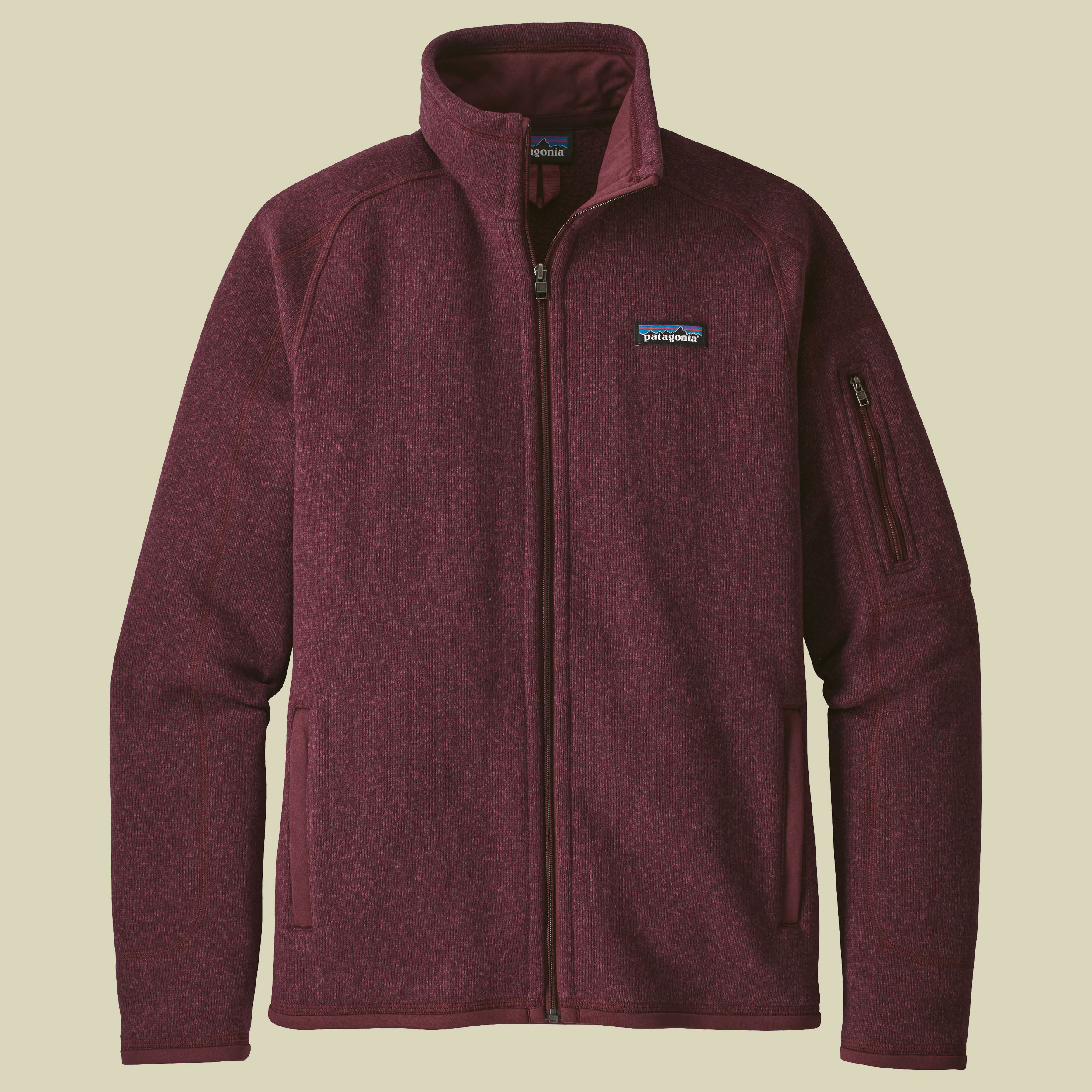 Better Sweater Fleece Jacket Women Größe L Farbe dark currant