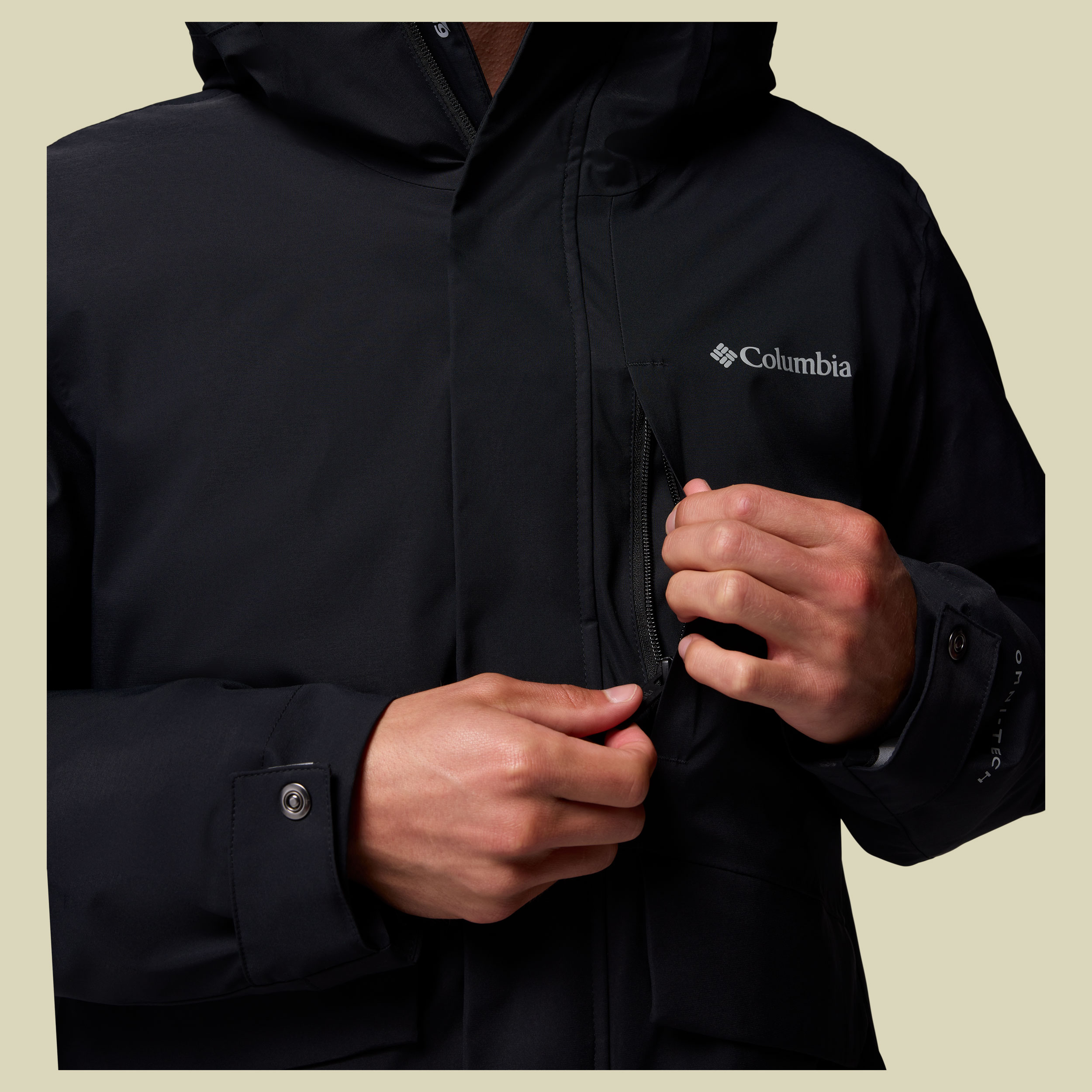 Street Heights Parka Men XL schwarz - Farbe black